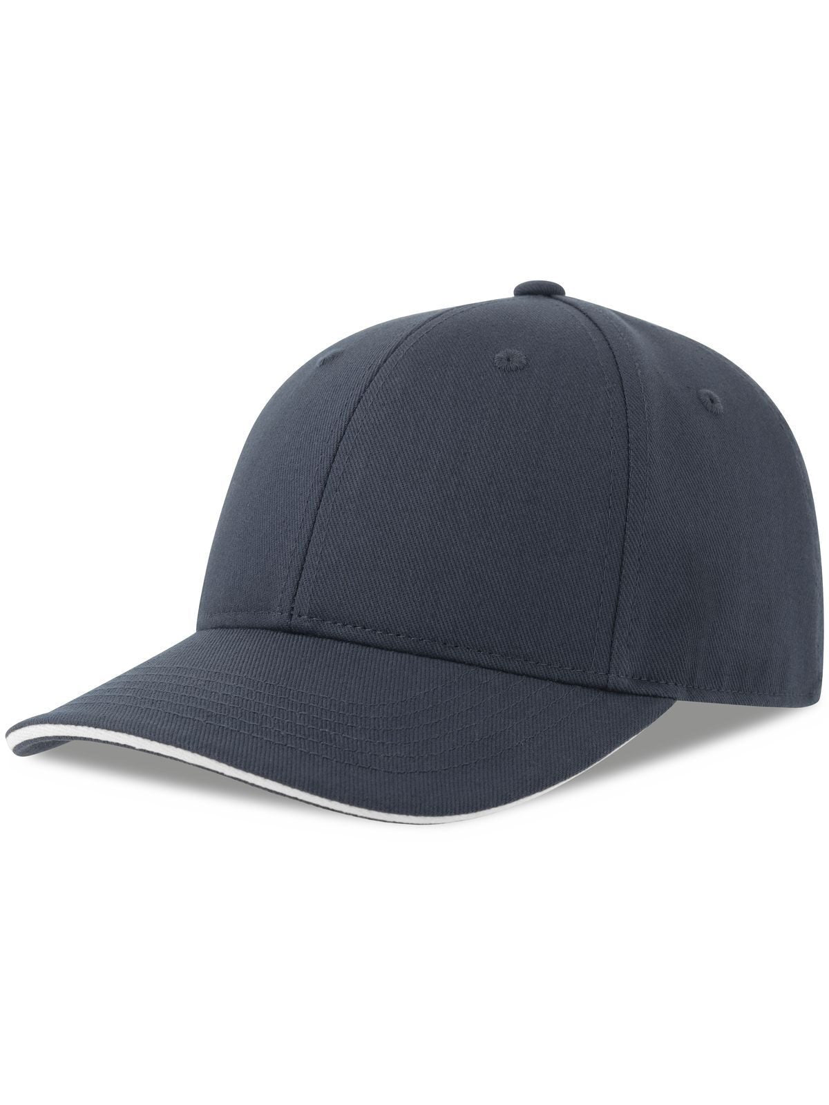 Baseball Caps Liberty Sandwich-S Marineblau-Weiß bestickbar und bedruckbar – LA1970