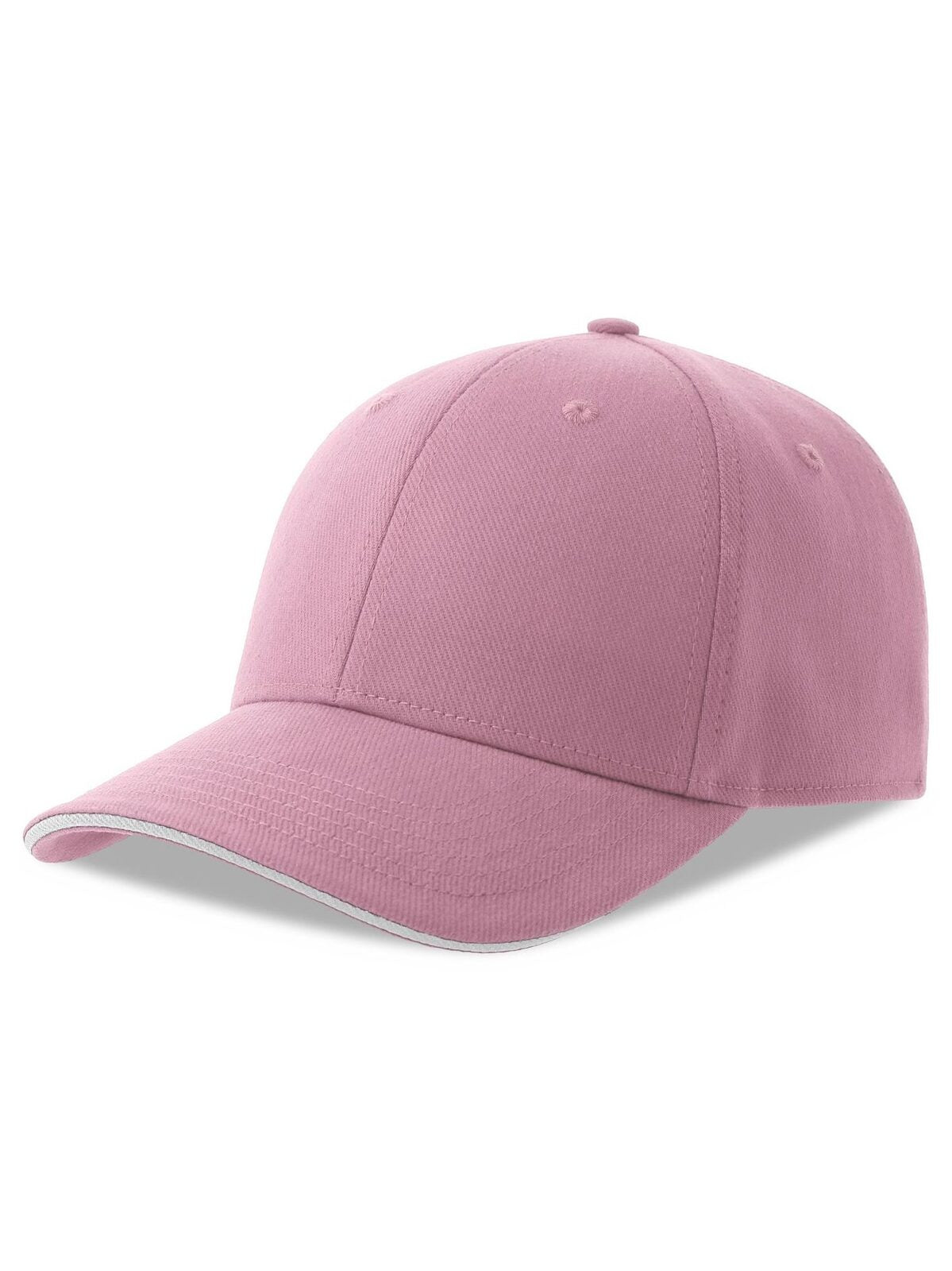 Baseball Caps Liberty Sandwich-S pink-Weiß bestickbar und bedruckbar – LA1970