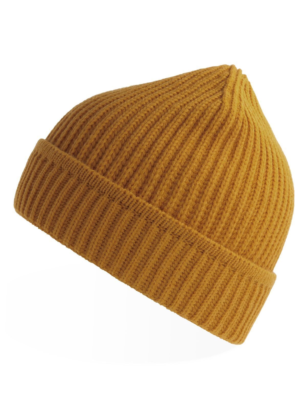 Beanies Maple Senfgelb bestickbar und bedruckbar – LA1970