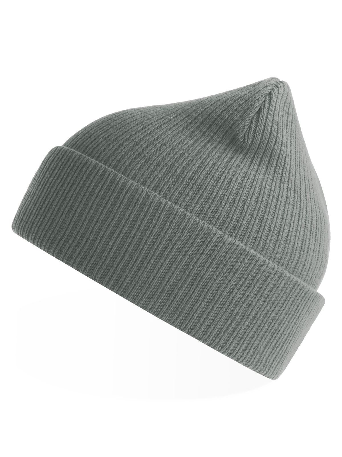 Beanies Nelson Hellgrau bestickbar und bedruckbar – LA1970