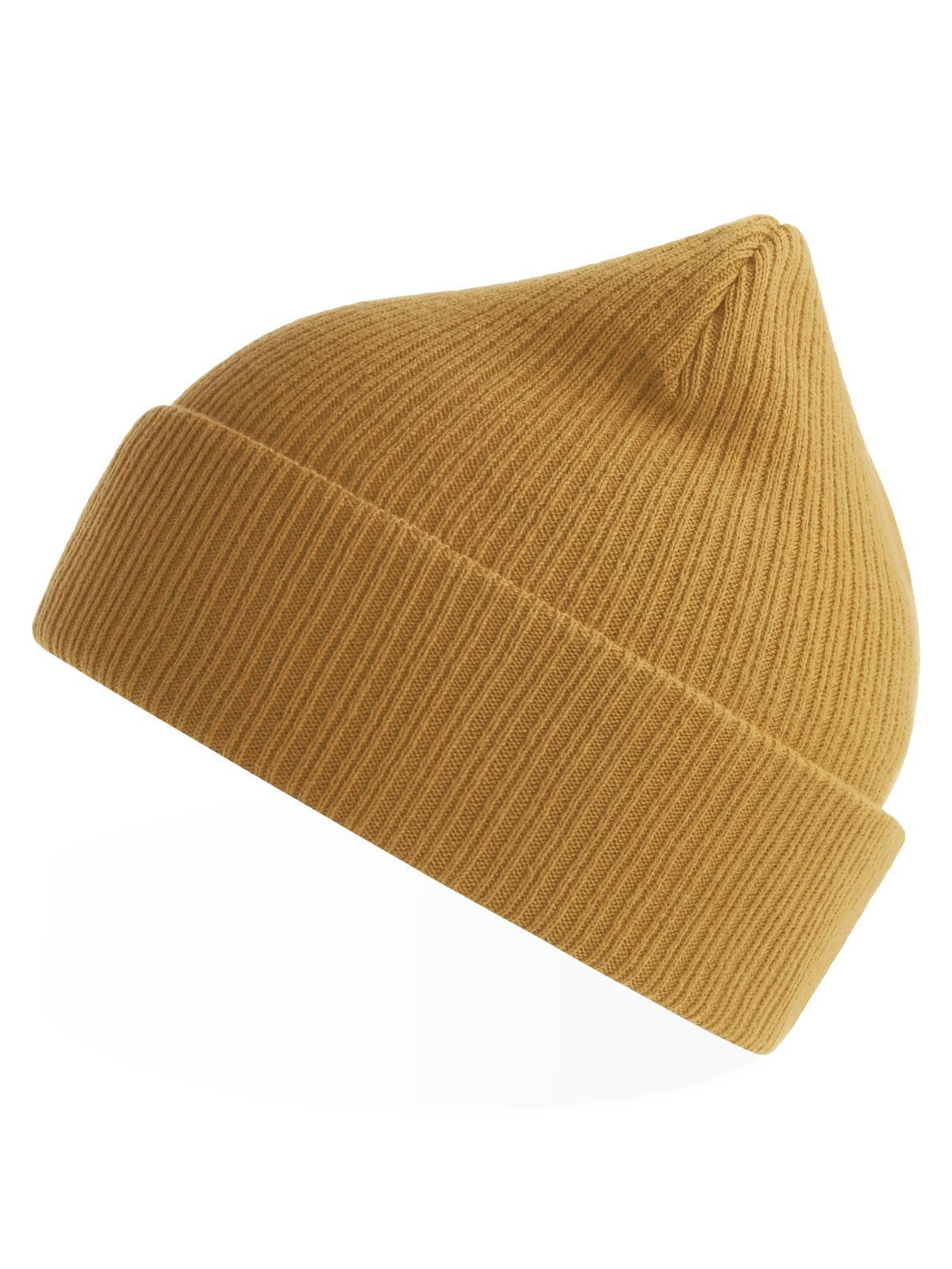 Beanies Nelson Senfgelb bestickbar und bedruckbar – LA1970