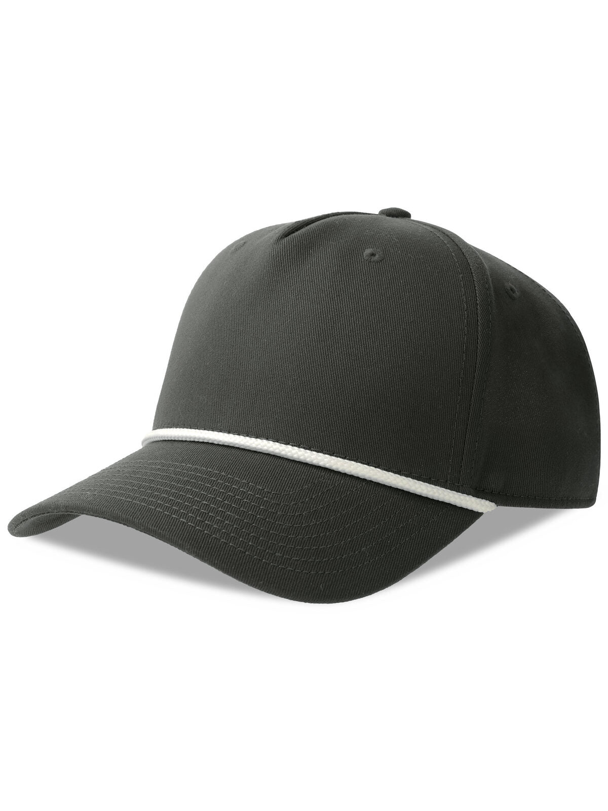 Baseball Caps Paka dark Grau-Weiß bestickbar und bedruckbar – LA1970