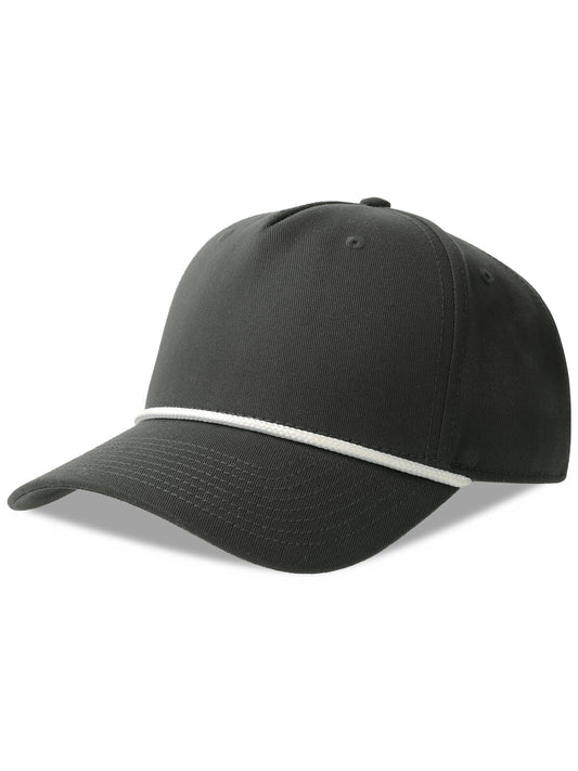 Baseball Caps Paka dark Grau-Weiß bestickbar und bedruckbar – LA1970