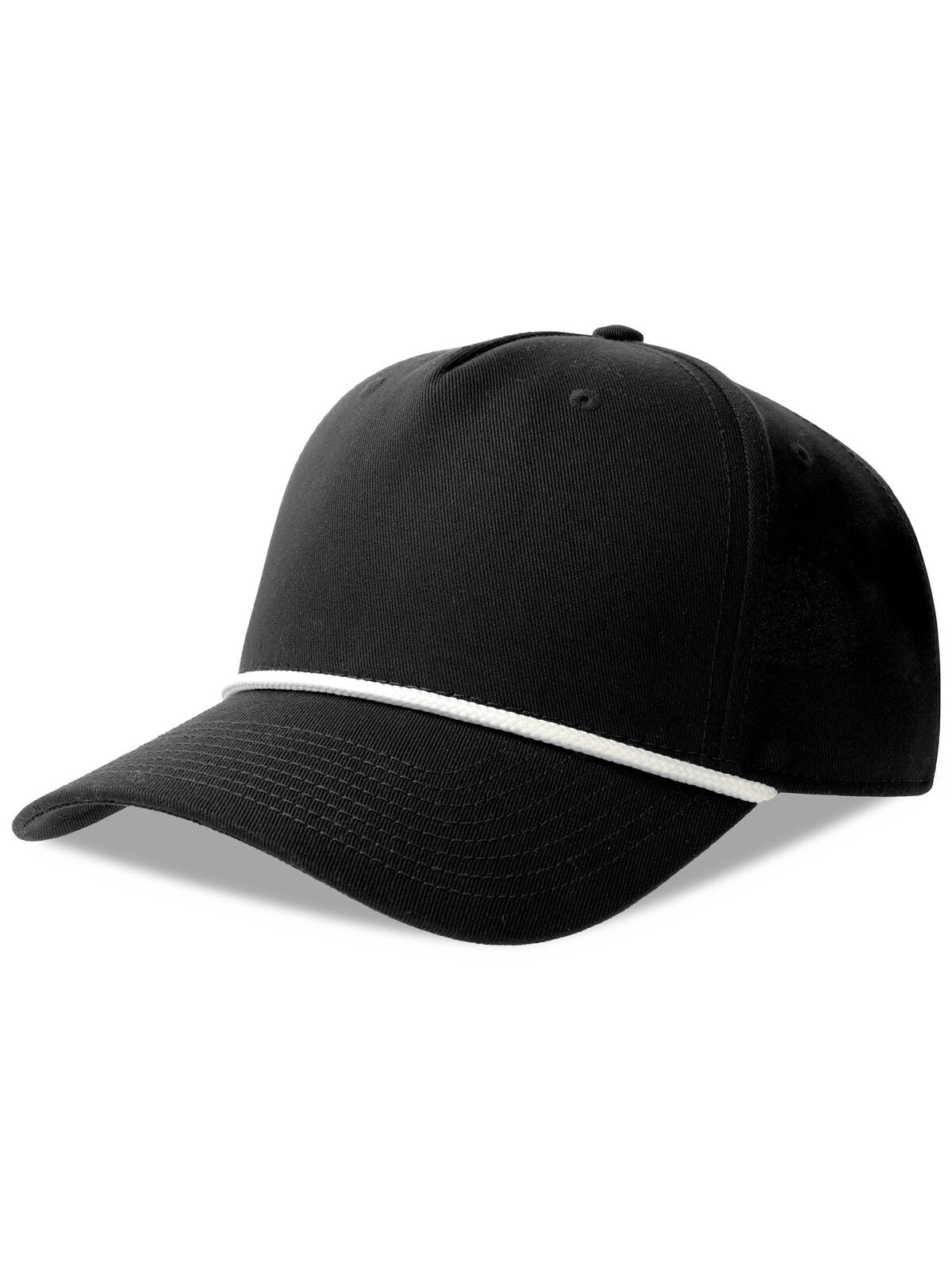 Baseball Caps Paka Schwarz-Weiß bestickbar und bedruckbar – LA1970