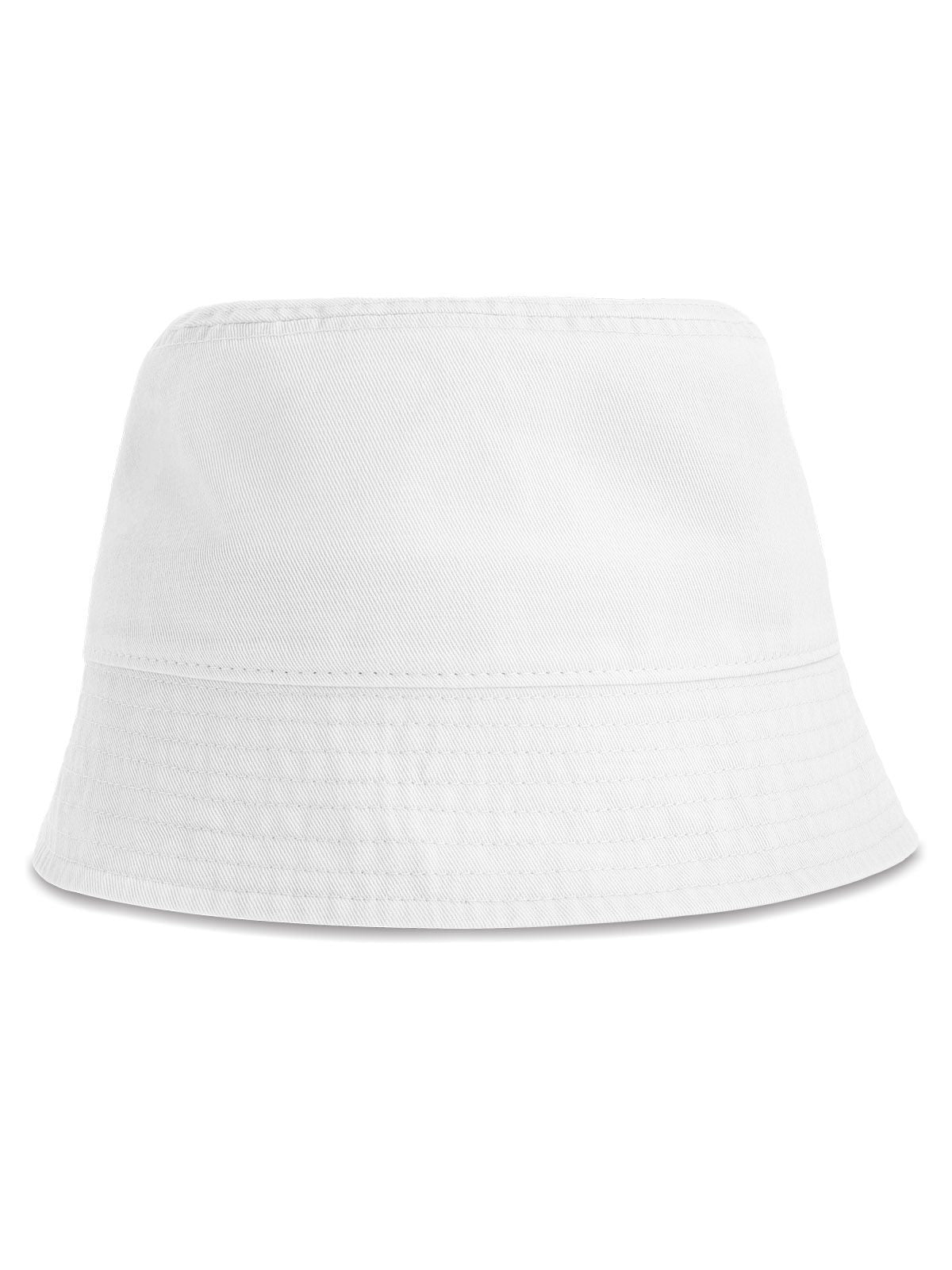 Bucket Hats Powell Weiß bestickbar und bedruckbar – LA1970