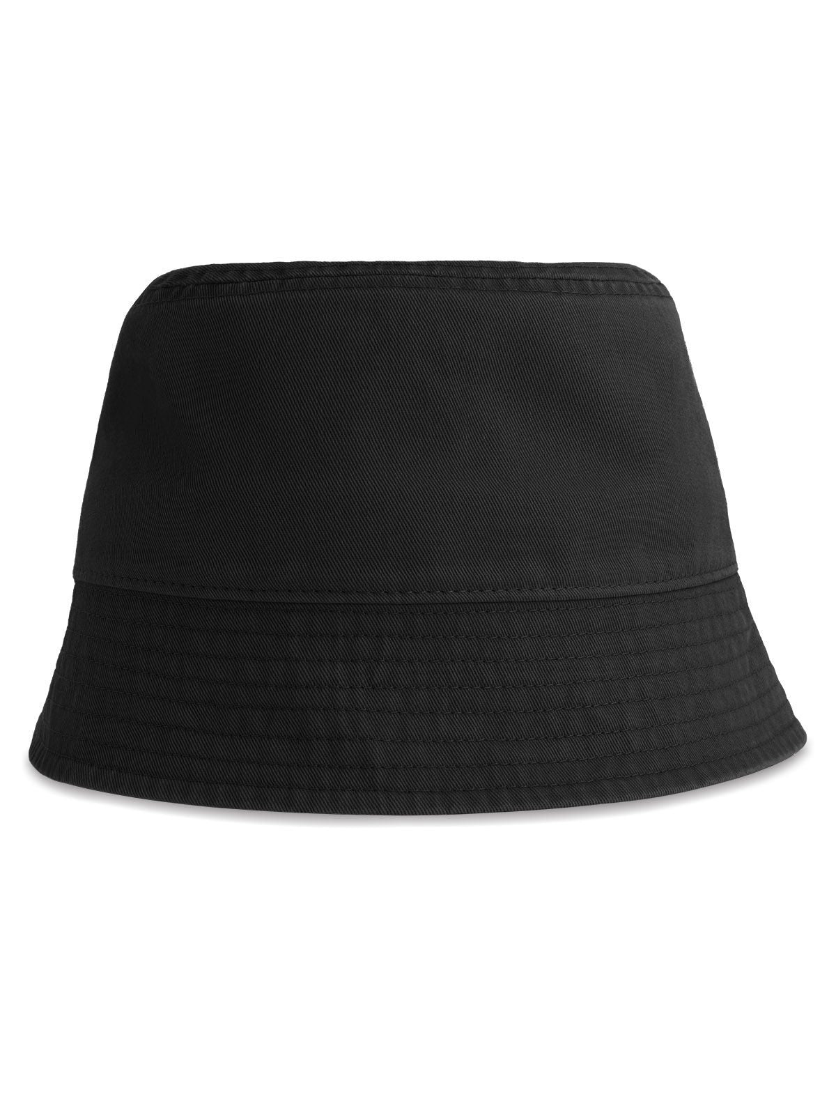 Bucket Hats Powell Schwarz bestickbar und bedruckbar – LA1970