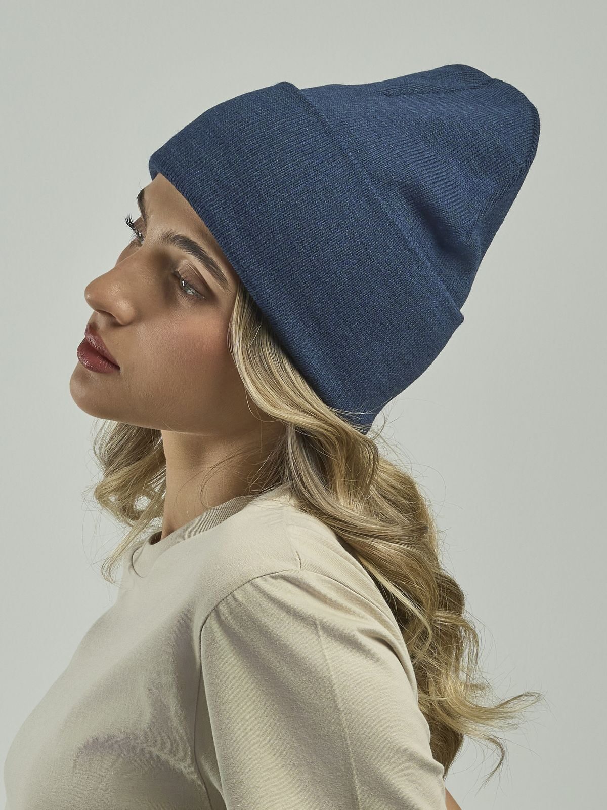 Beanies Pure  bestickbar und bedruckbar – LA1970