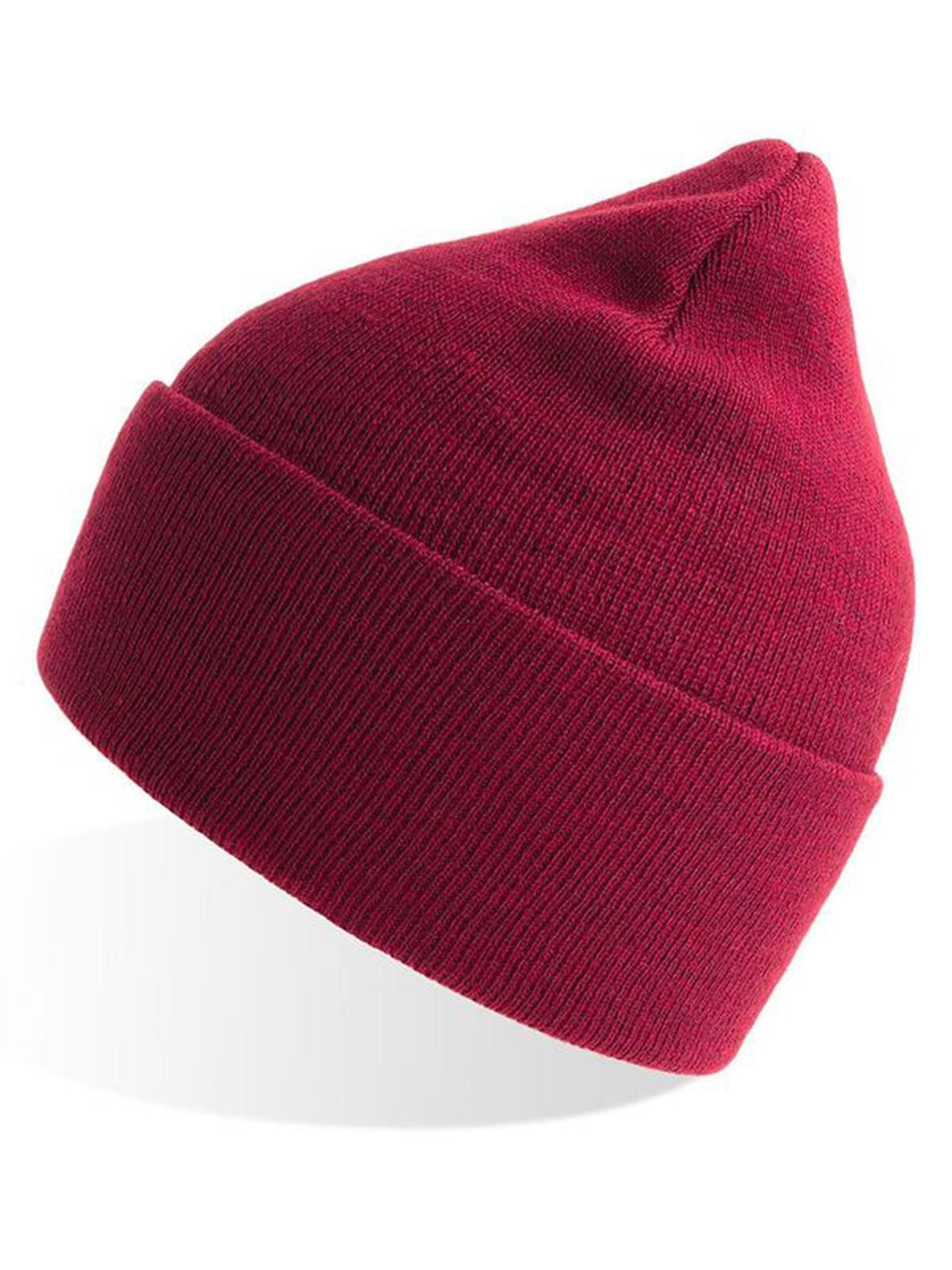 Beanie Pure – individuell veredelbar | LA1970 in burgundy melange