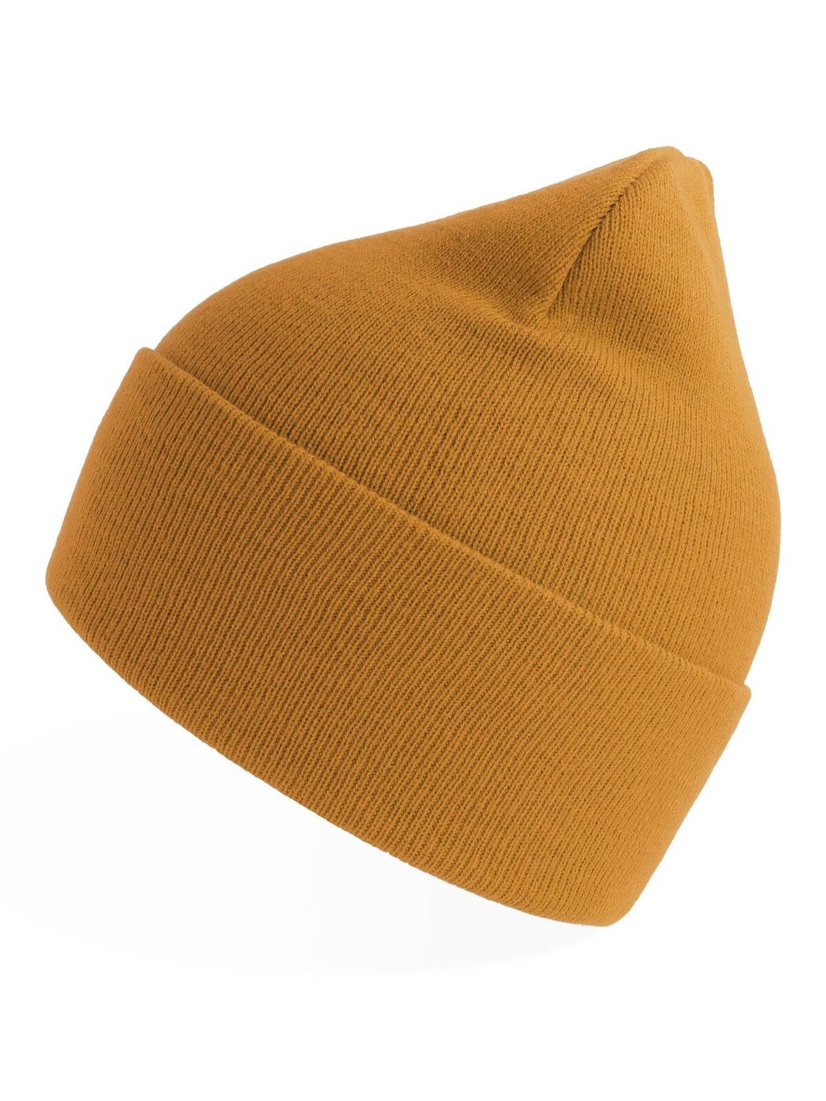 Beanie Pure – individuell veredelbar | LA1970 in mustard