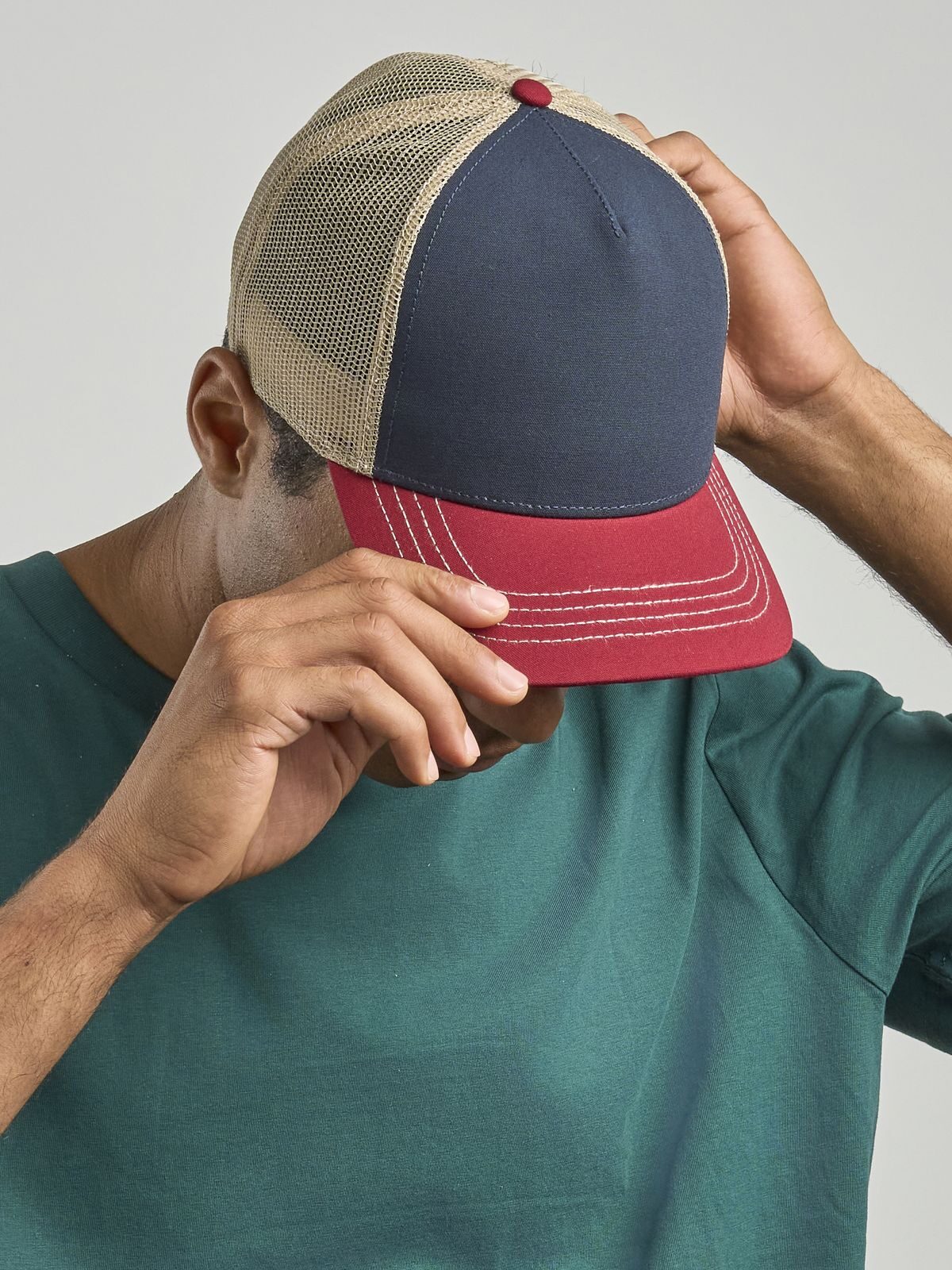 Trucker Caps Rapper Canvas-S  bestickbar und bedruckbar – LA1970