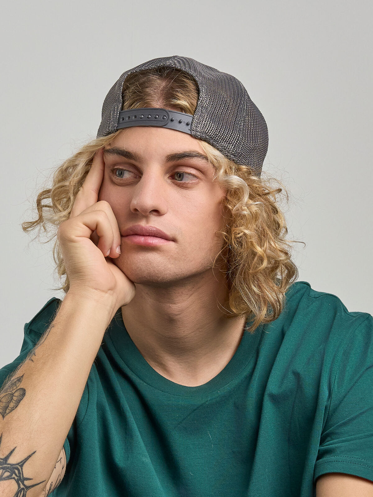 Trucker Caps Rapper Jersey  bestickbar und bedruckbar – LA1970