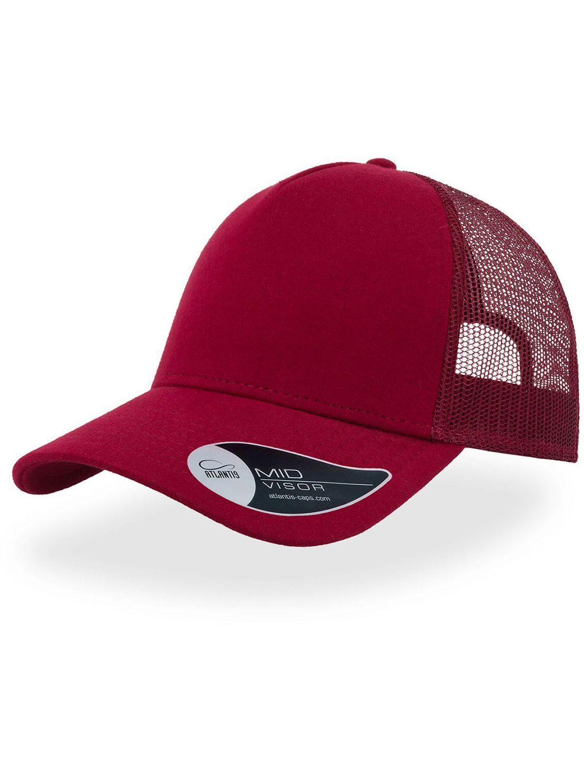 Trucker Caps Rapper Jersey Bordeaux bestickbar und bedruckbar – LA1970