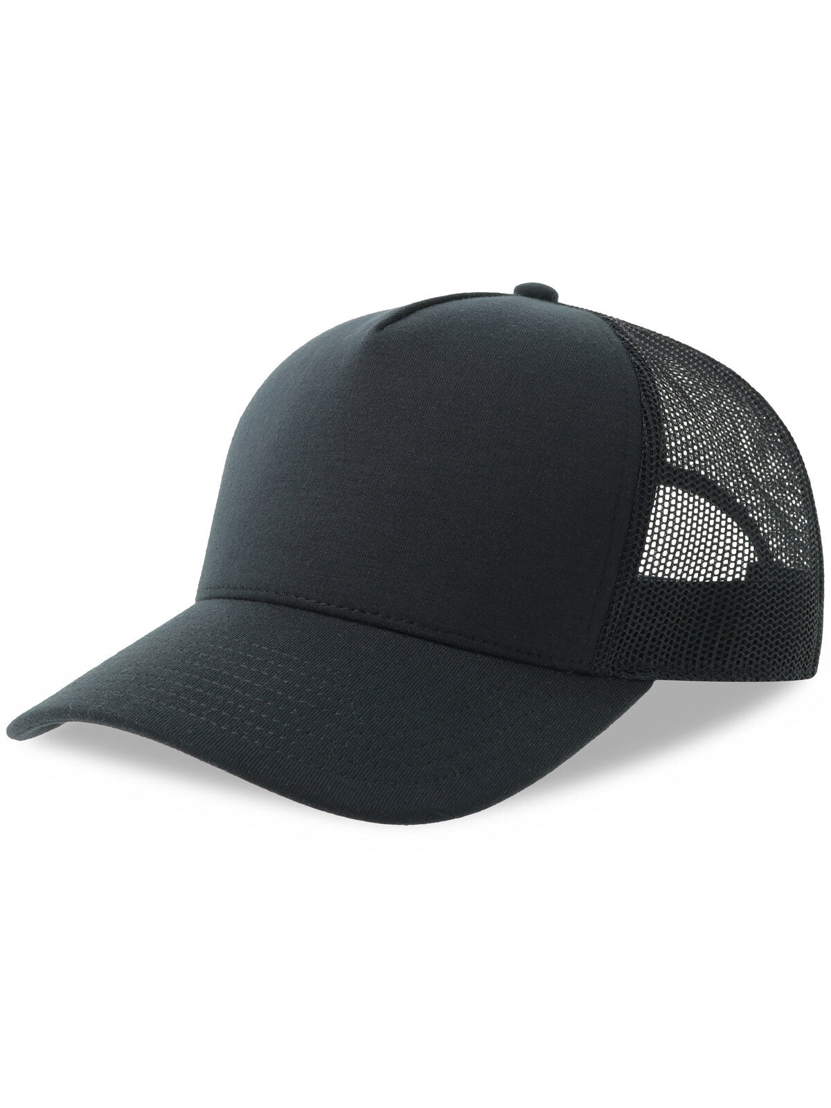 Trucker Caps Rapper Jersey-s Marineblau-Marineblau bestickbar und bedruckbar – LA1970