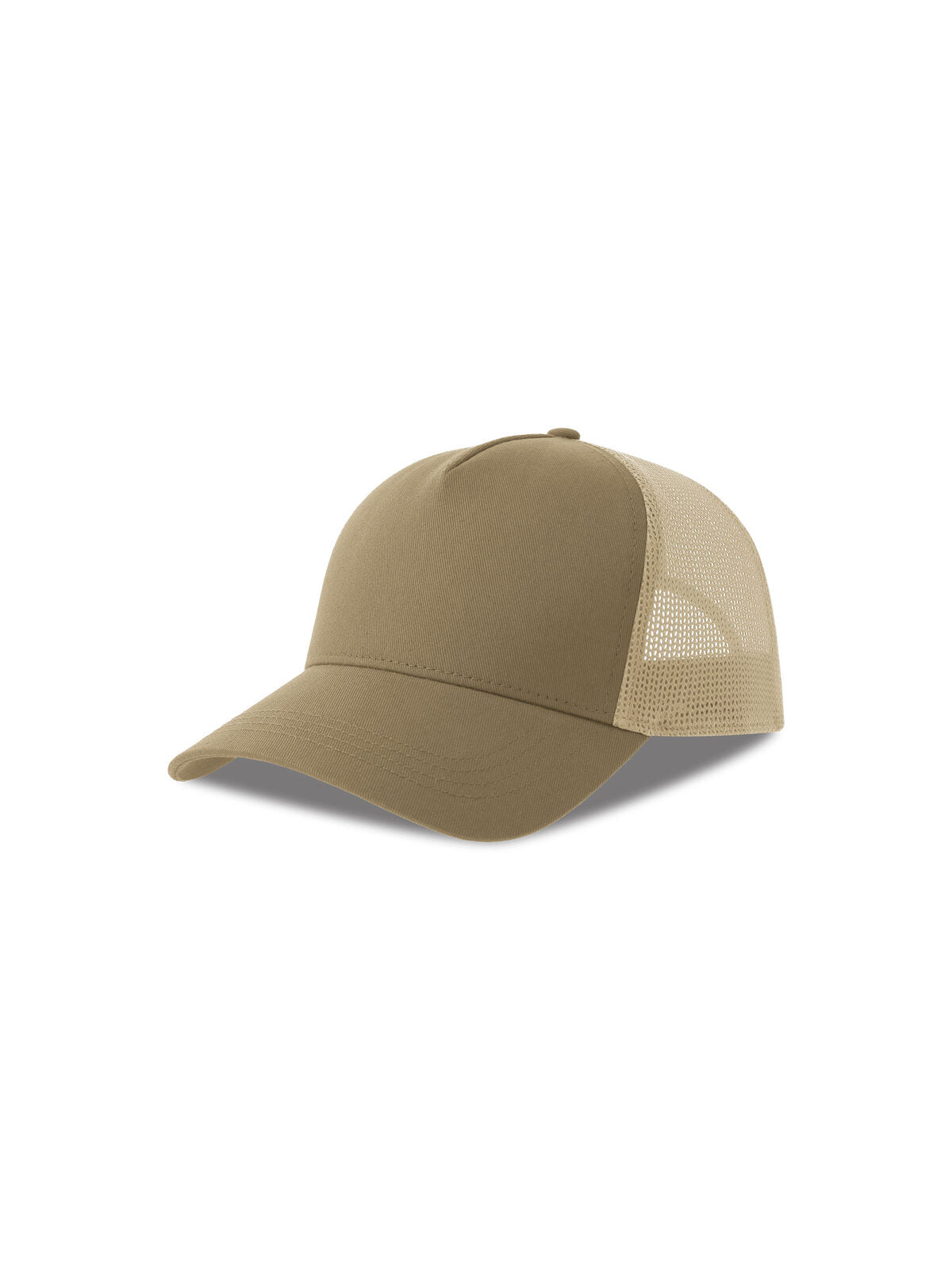 Trucker Caps Rapper Cotton khaki-stone bestickbar und bedruckbar – LA1970
