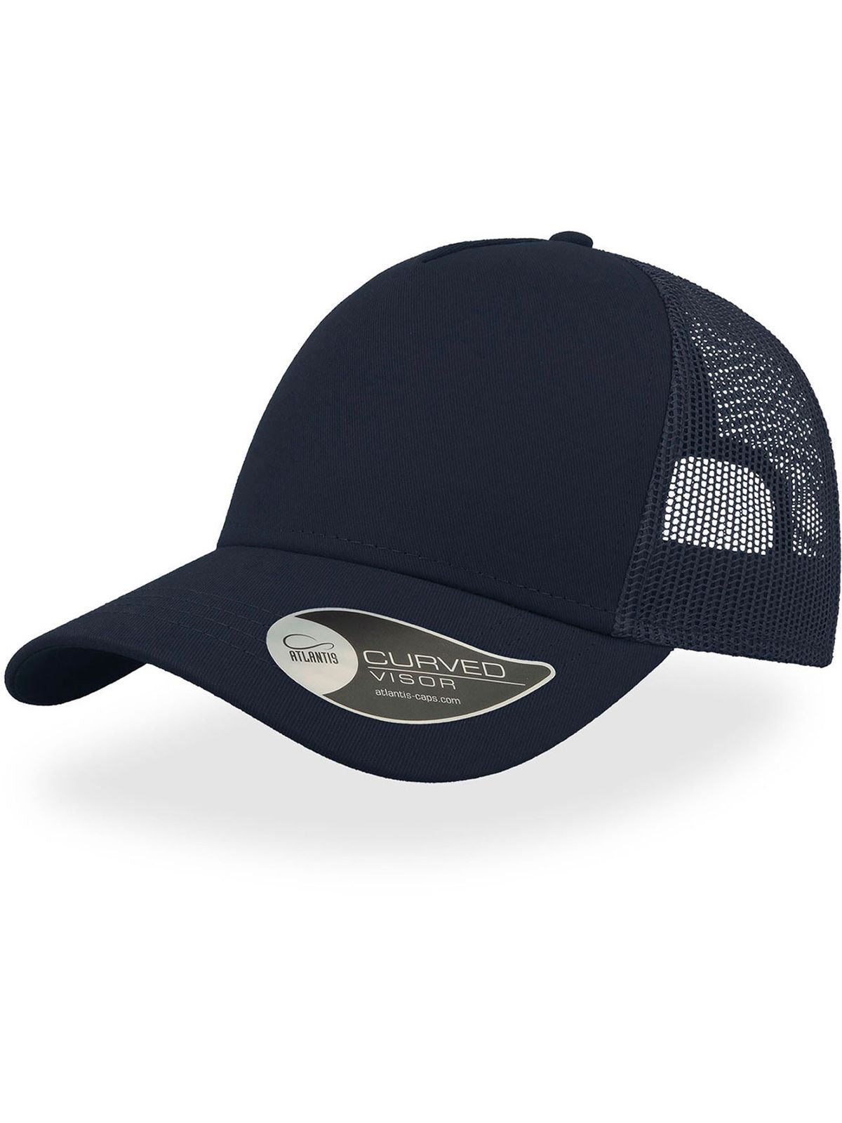 Trucker Caps Rapper Cotton Marineblau-Marineblau bestickbar und bedruckbar – LA1970