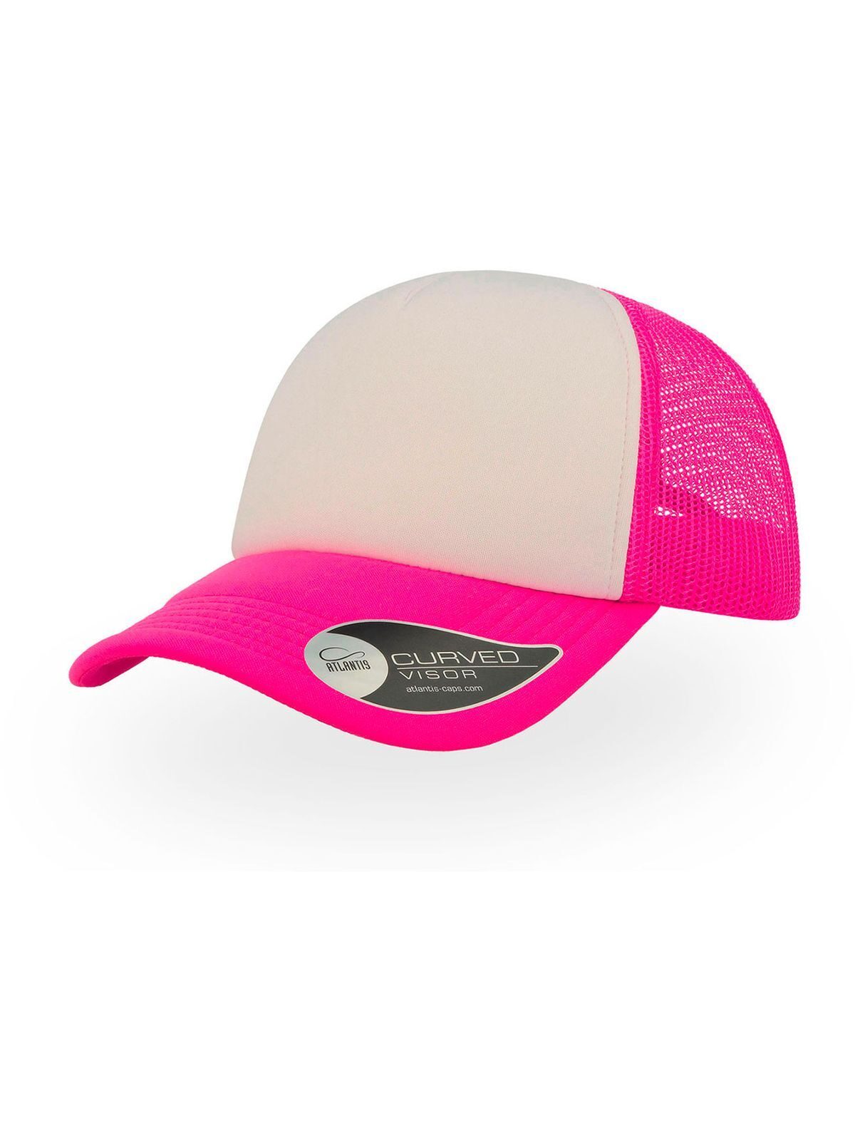 Trucker Caps Rapper Neonpink bestickbar und bedruckbar – LA1970
