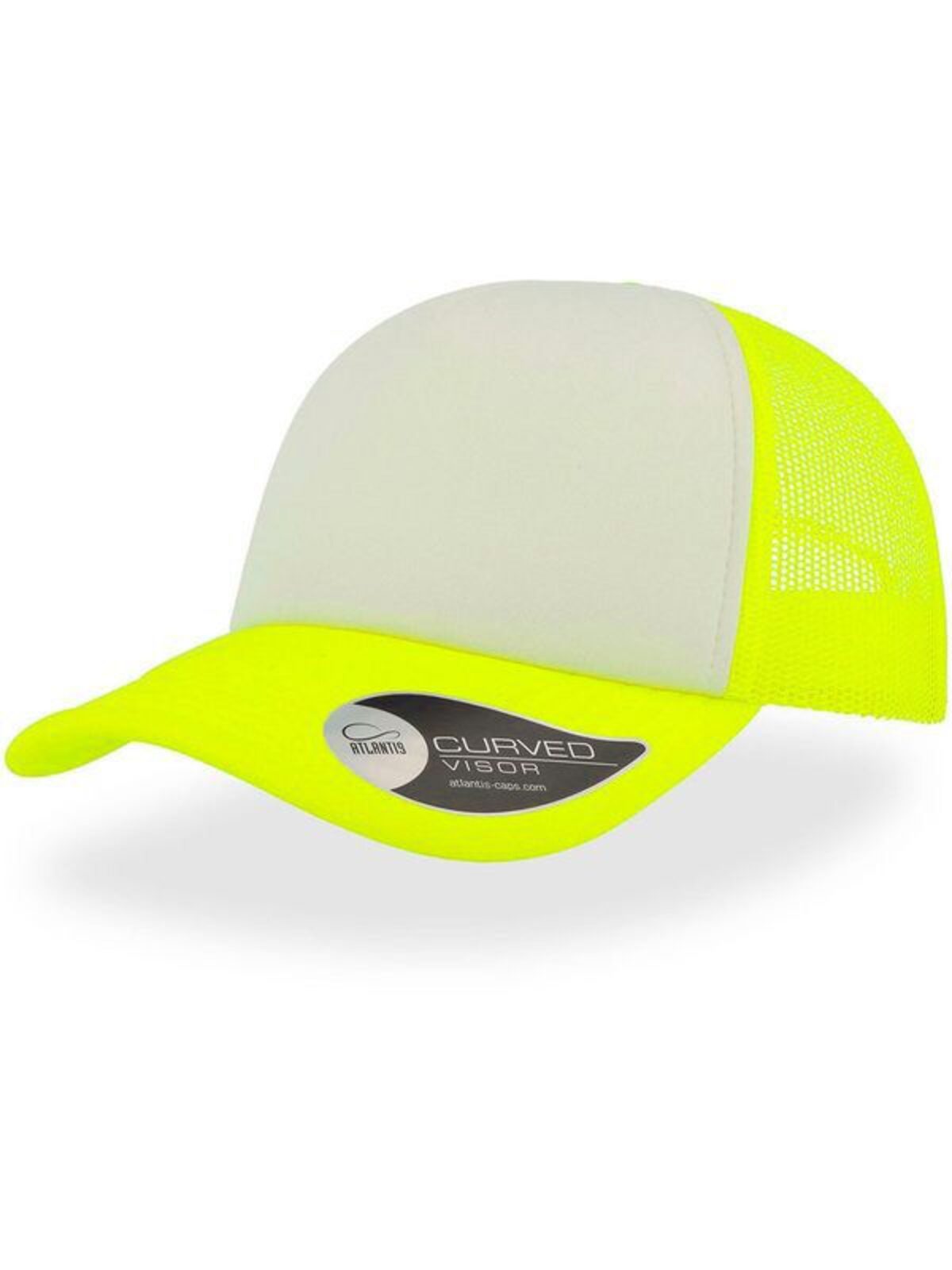 Trucker Caps Rapper Gelb bestickbar und bedruckbar – LA1970