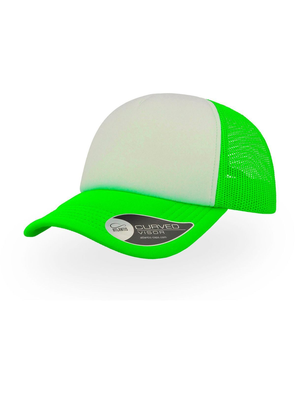 Trucker Caps Rapper green fluo bestickbar und bedruckbar – LA1970