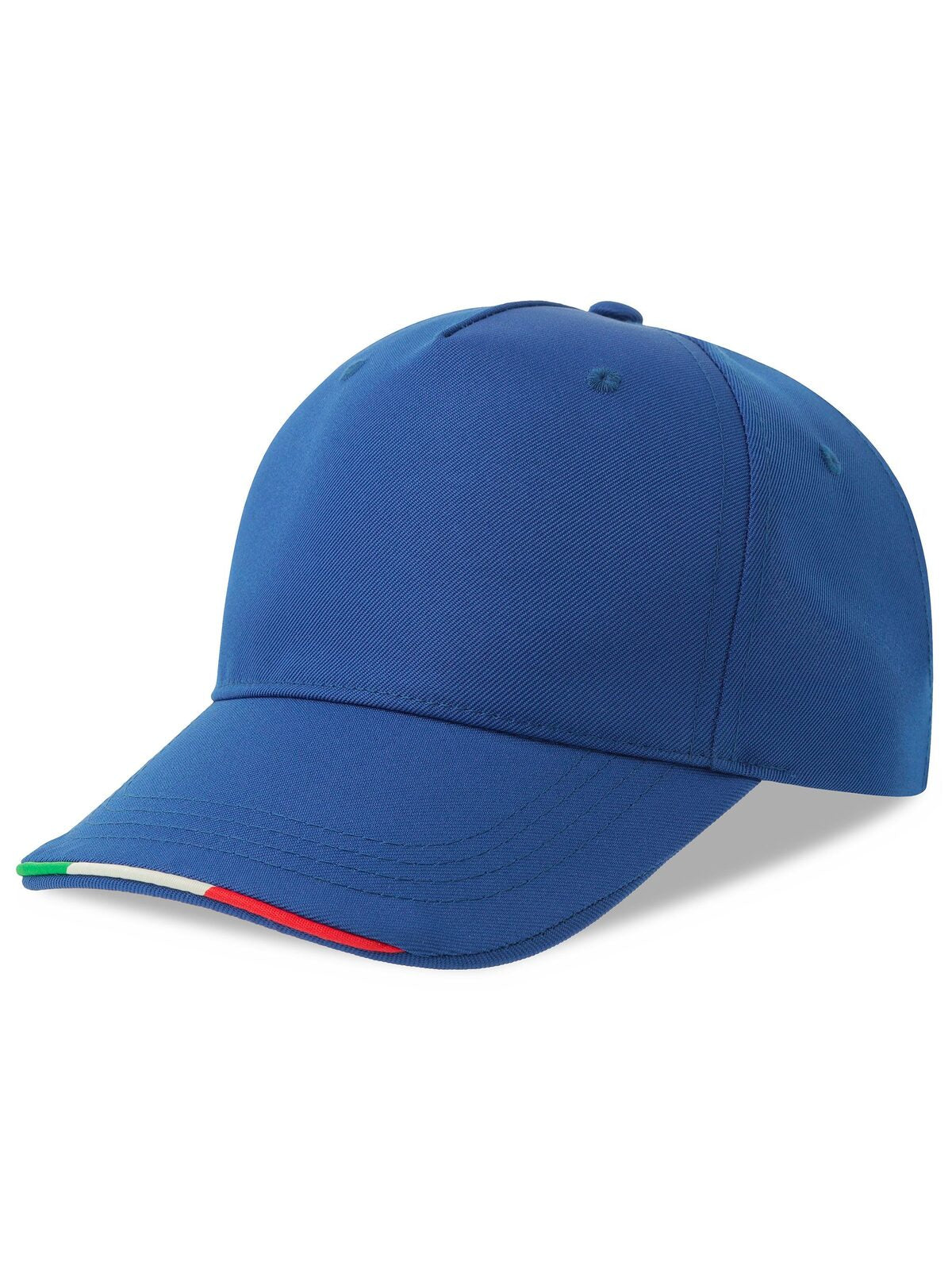 Baseball Caps Recy Five Italia Royalblaublau bestickbar und bedruckbar – LA1970