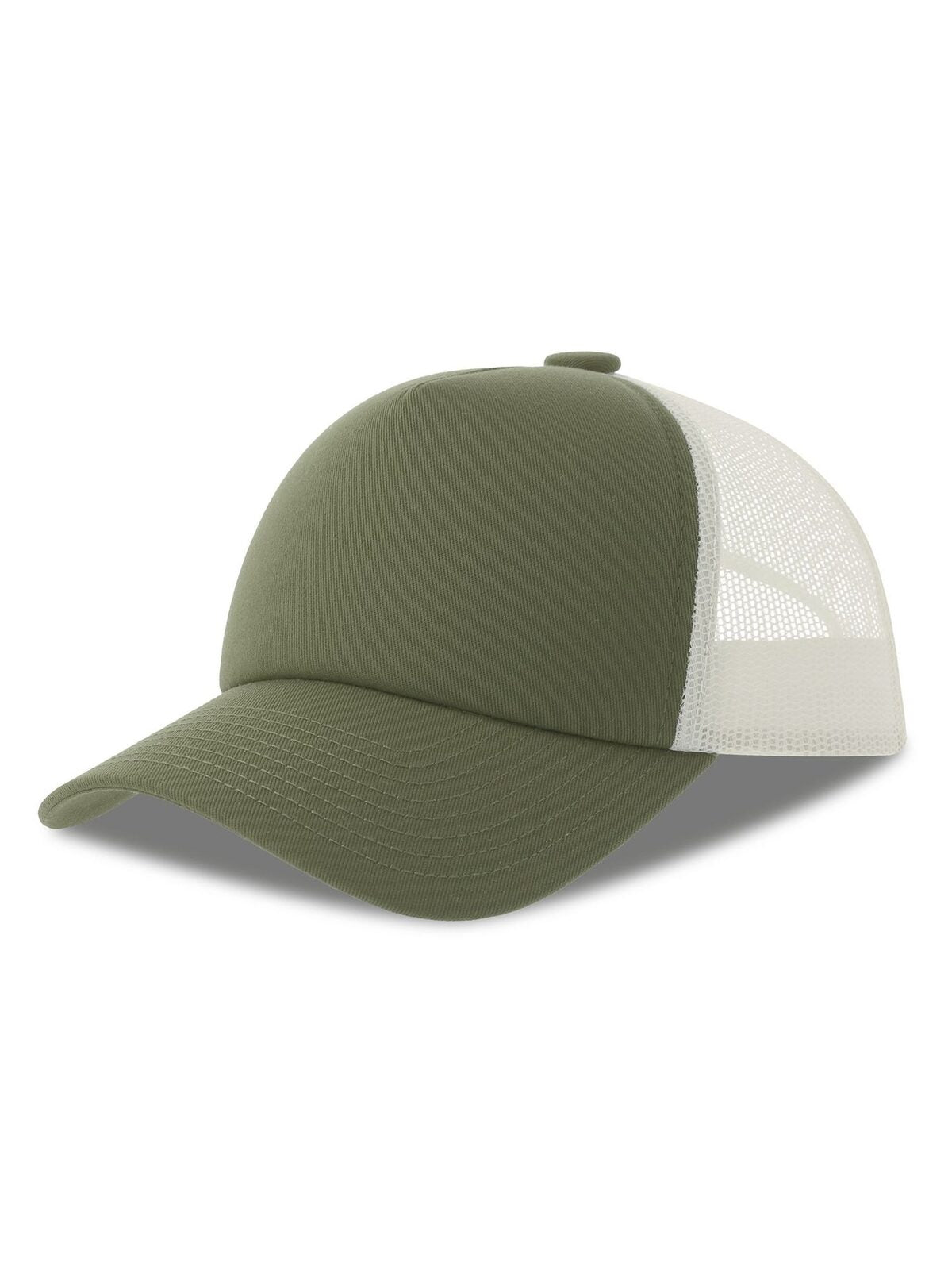Trucker Caps Record-S Oliv bestickbar und bedruckbar – LA1970