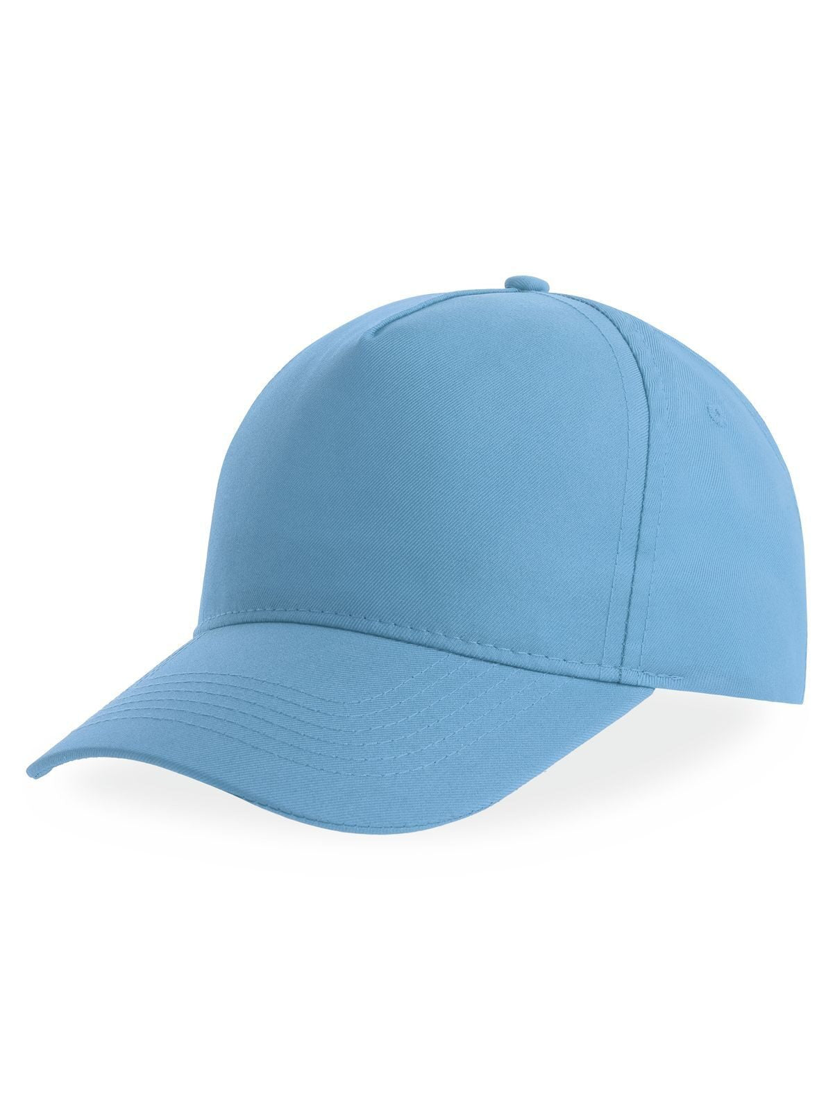 Baseball Caps Recy Five Hellblau bestickbar und bedruckbar – LA1970