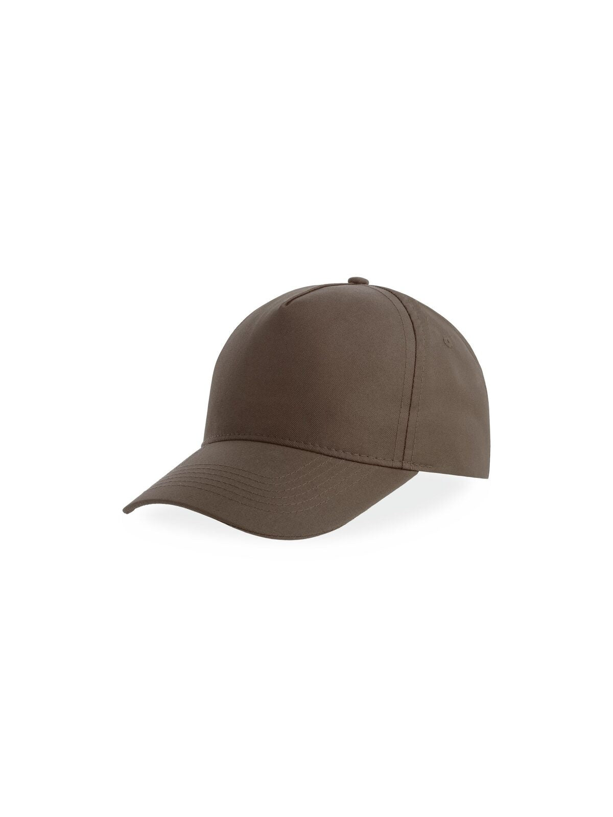 Baseball Caps Recy Five Braun bestickbar und bedruckbar – LA1970