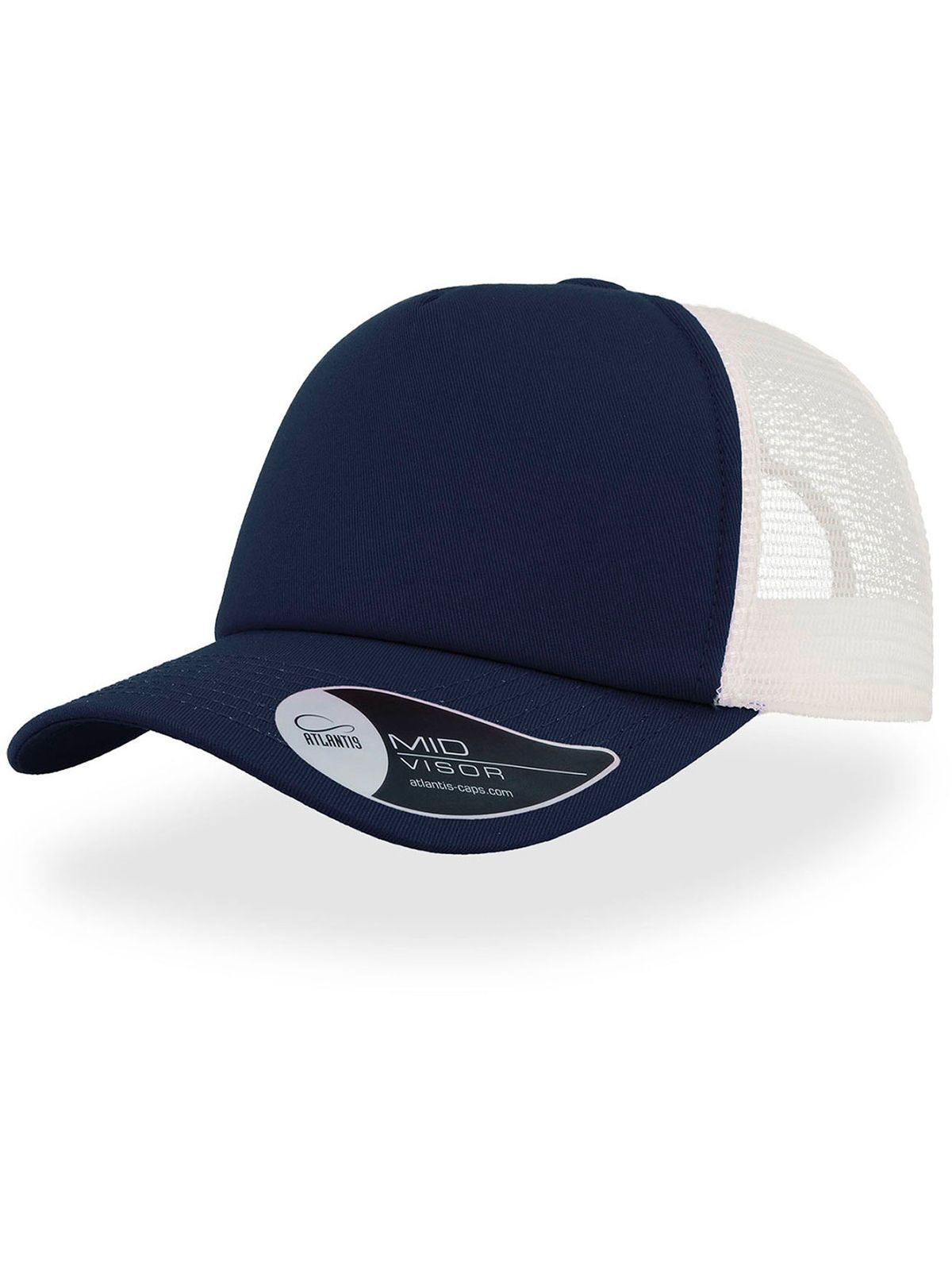 Trucker Caps Record Marineblau bestickbar und bedruckbar – LA1970