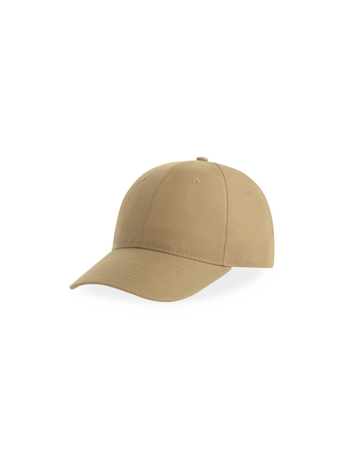 Baseball Caps Recy Six Khaki bestickbar und bedruckbar – LA1970