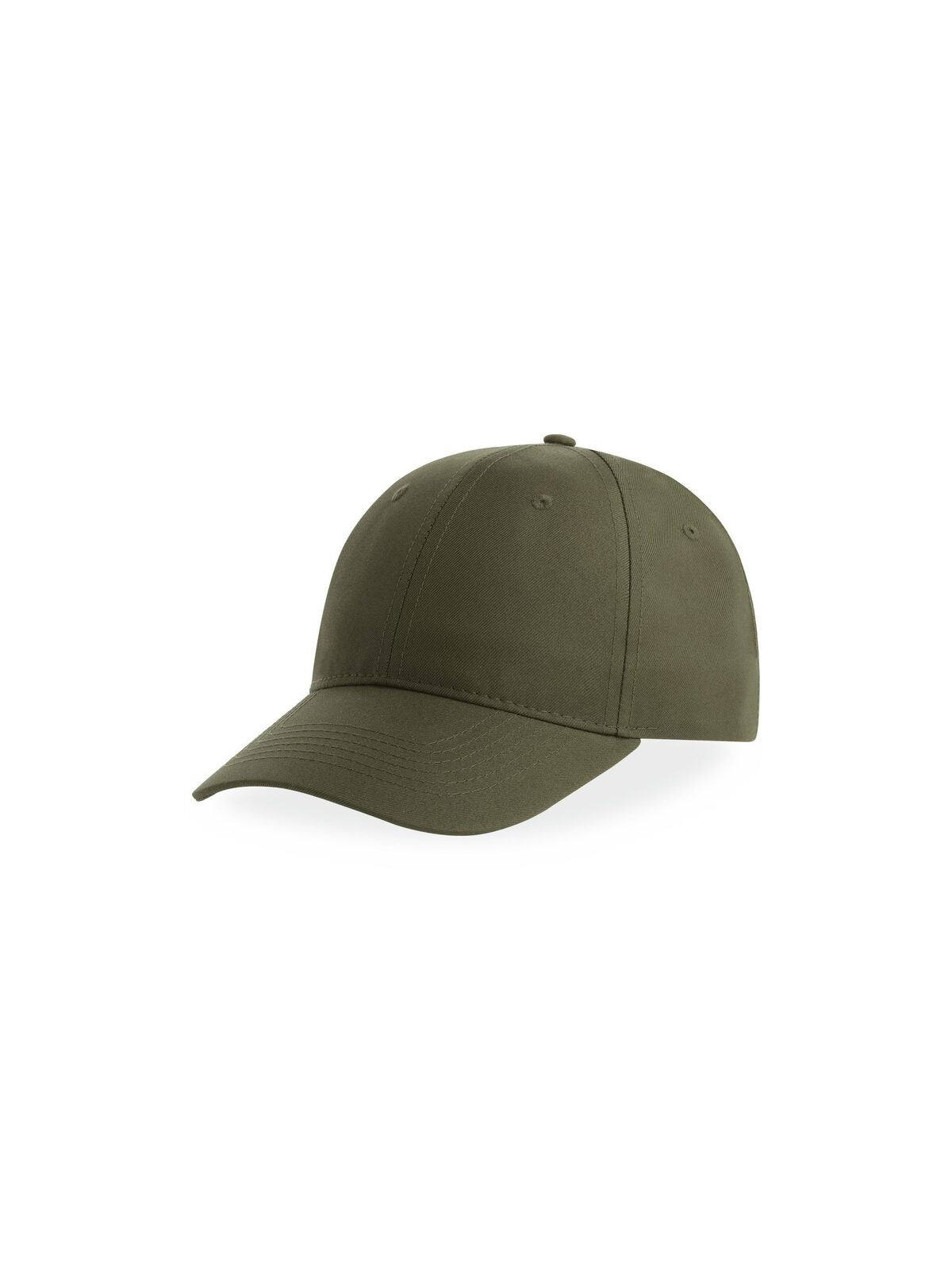 Baseball Caps Recy Six Oliv bestickbar und bedruckbar – LA1970