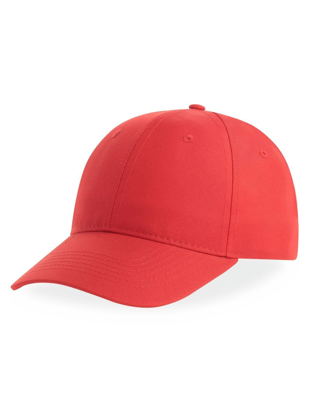 Baseball Caps Recy Six Rot bestickbar und bedruckbar – LA1970
