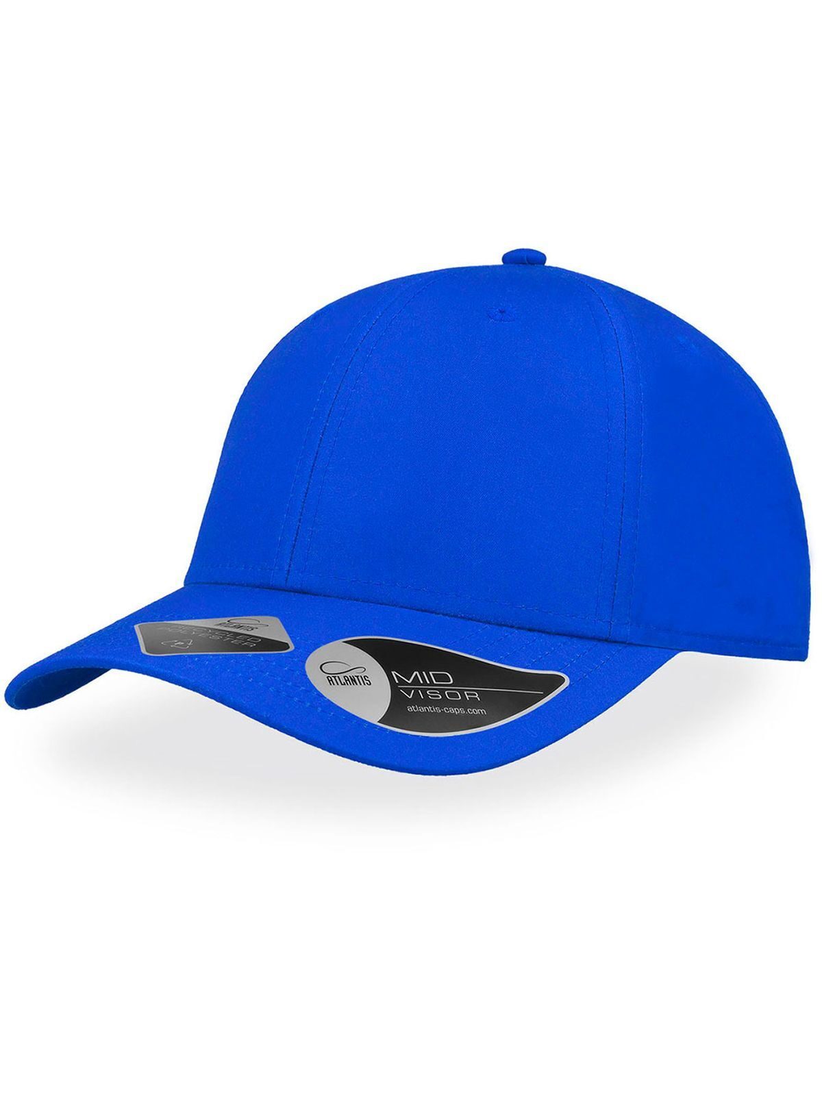 Baseball Caps Recy Feel Royalblaublau bestickbar und bedruckbar – LA1970