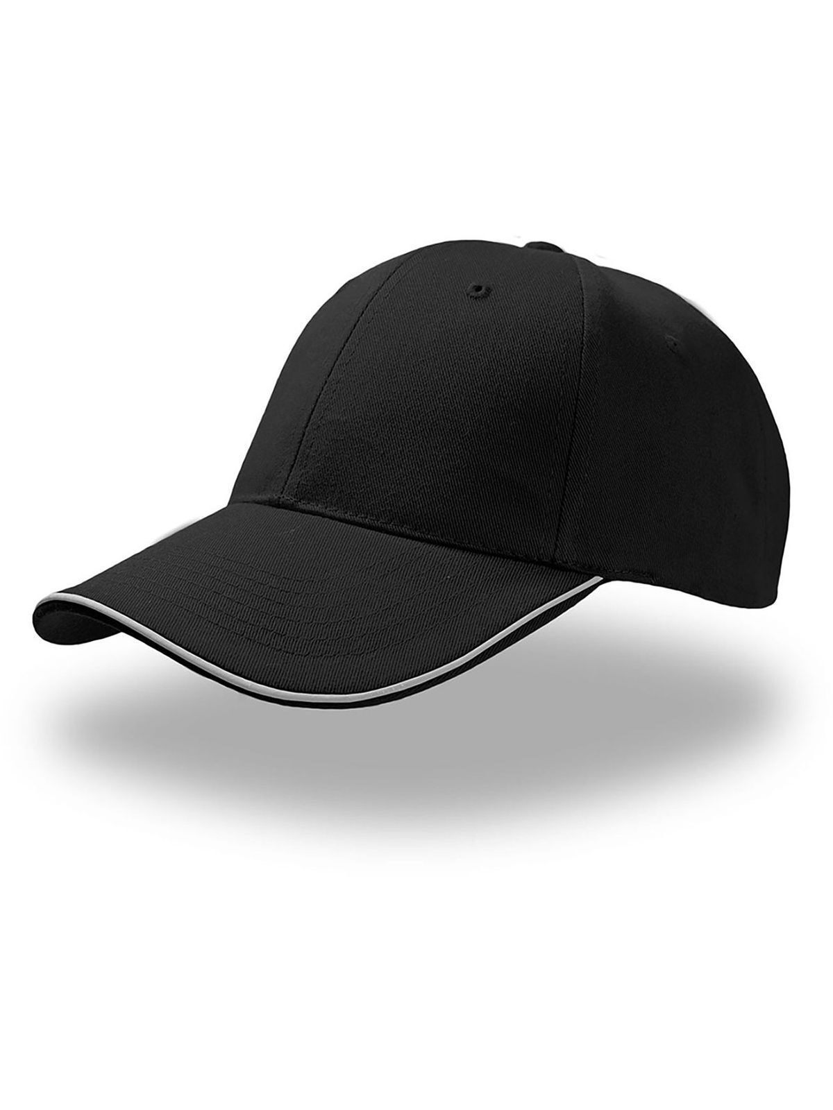 Baseball Caps Reflect Schwarz bestickbar und bedruckbar – LA1970