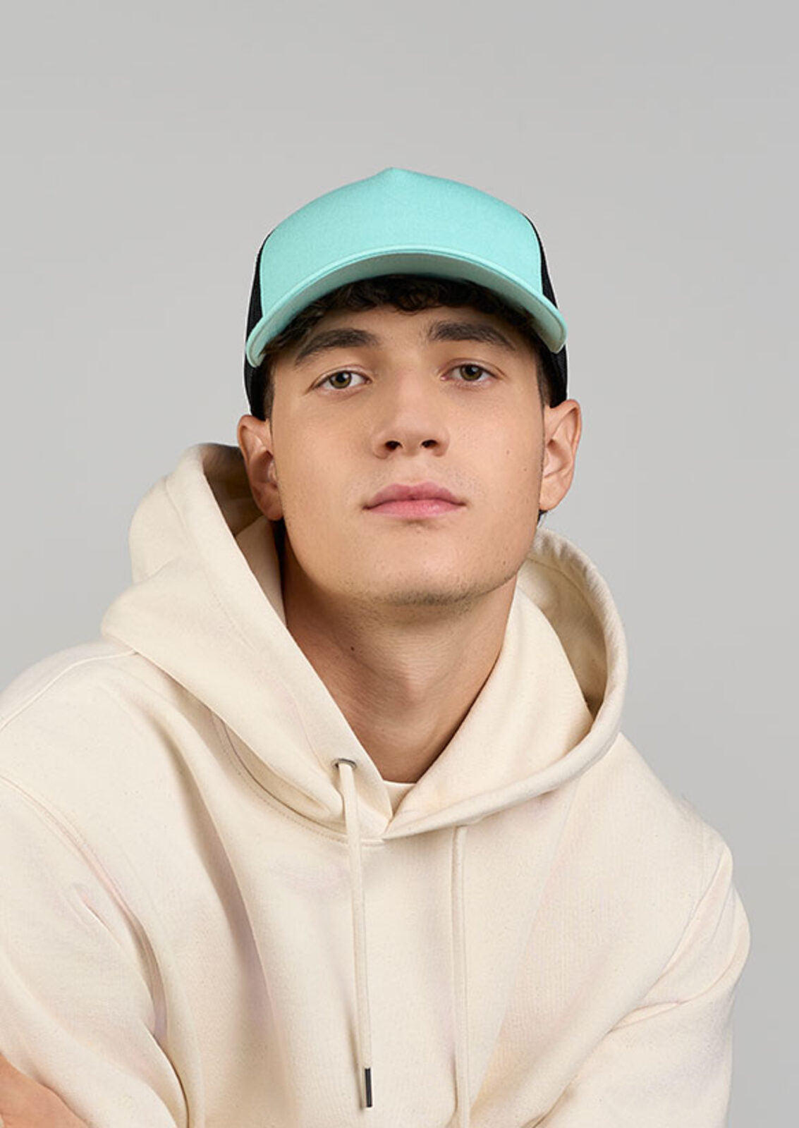 Trucker Caps Rapper Cotton-S  bestickbar und bedruckbar – LA1970