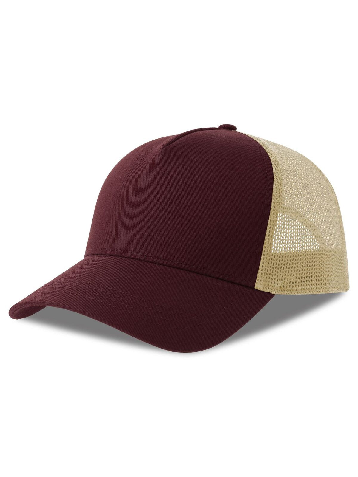 Trucker Caps Rapper Cotton-S burgundy-stone bestickbar und bedruckbar – LA1970