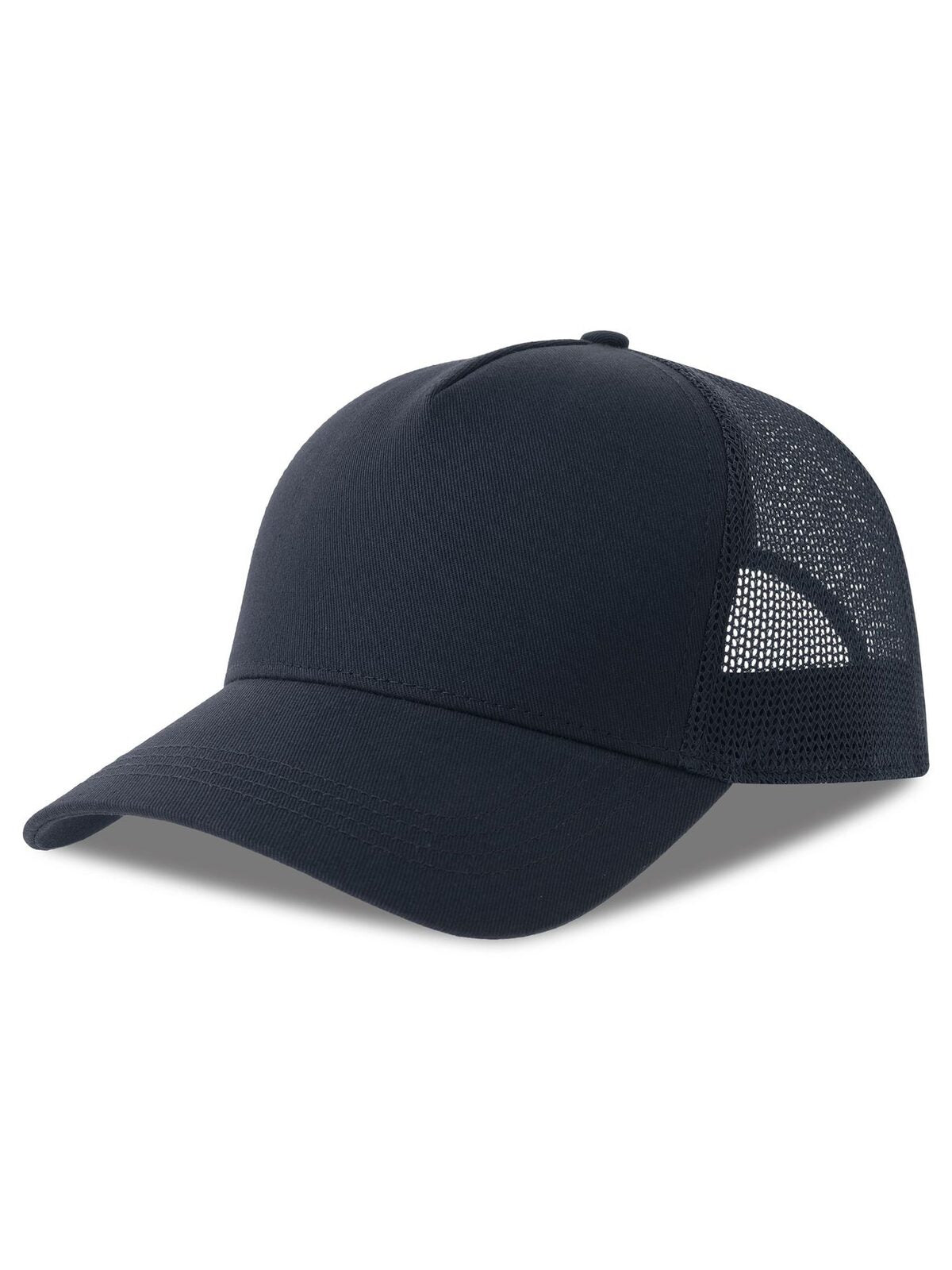 Trucker Caps Rapper Cotton-S Marineblau-Marineblau bestickbar und bedruckbar – LA1970