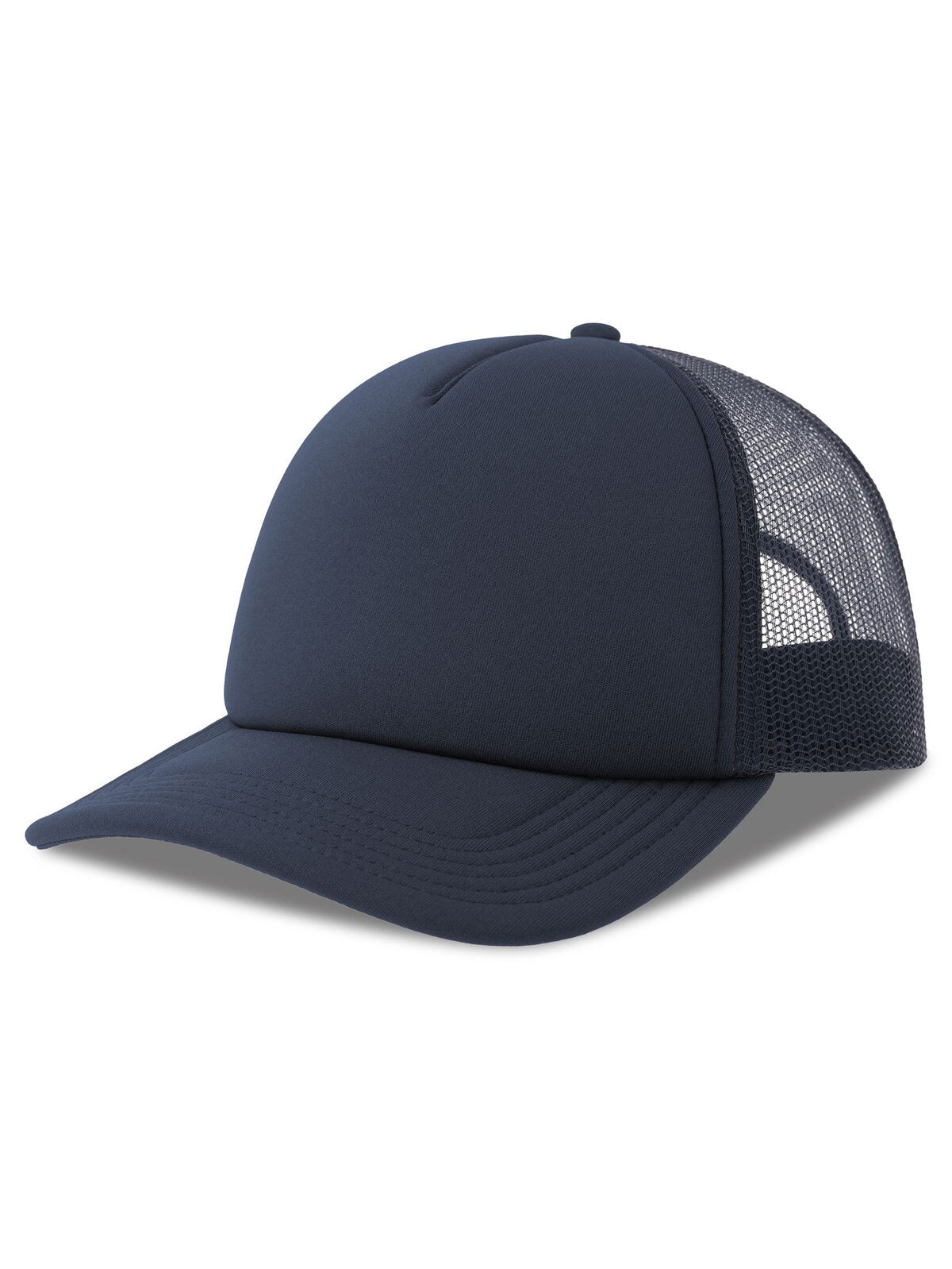 Trucker Caps Rapper-S Marineblau-Marineblau bestickbar und bedruckbar – LA1970