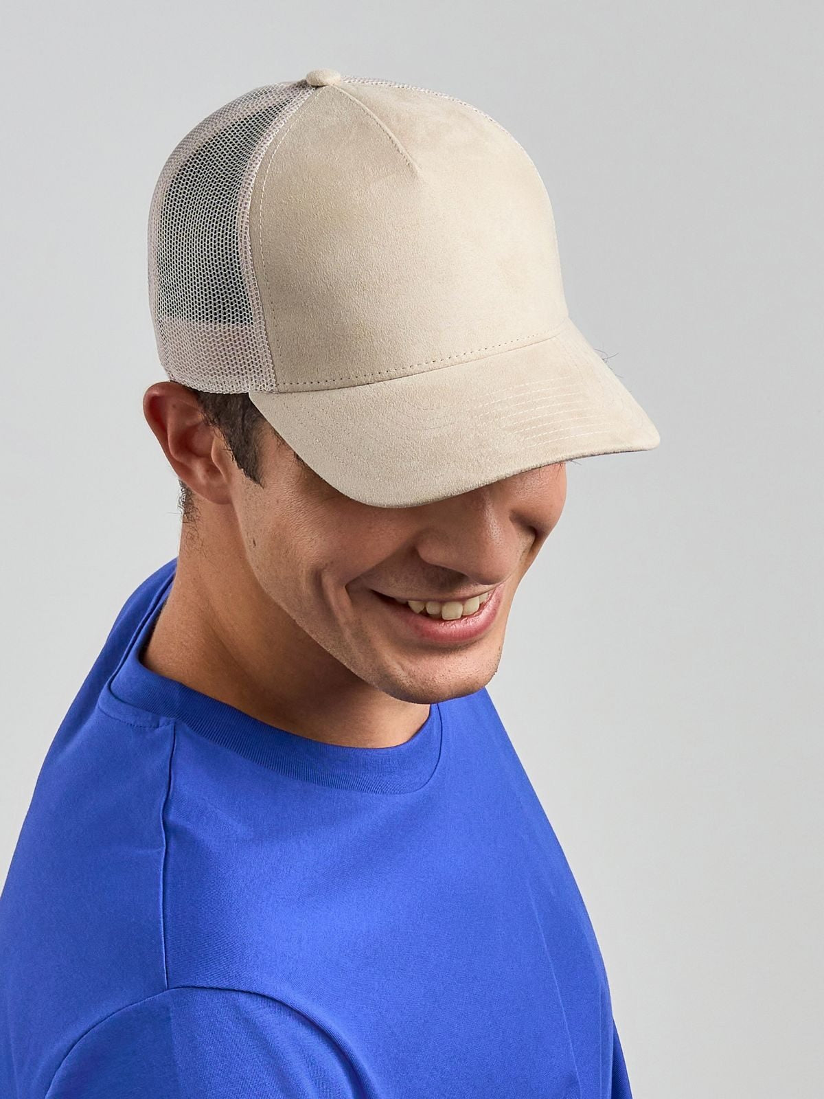 Trucker Caps Rapper Suede-S  bestickbar und bedruckbar – LA1970
