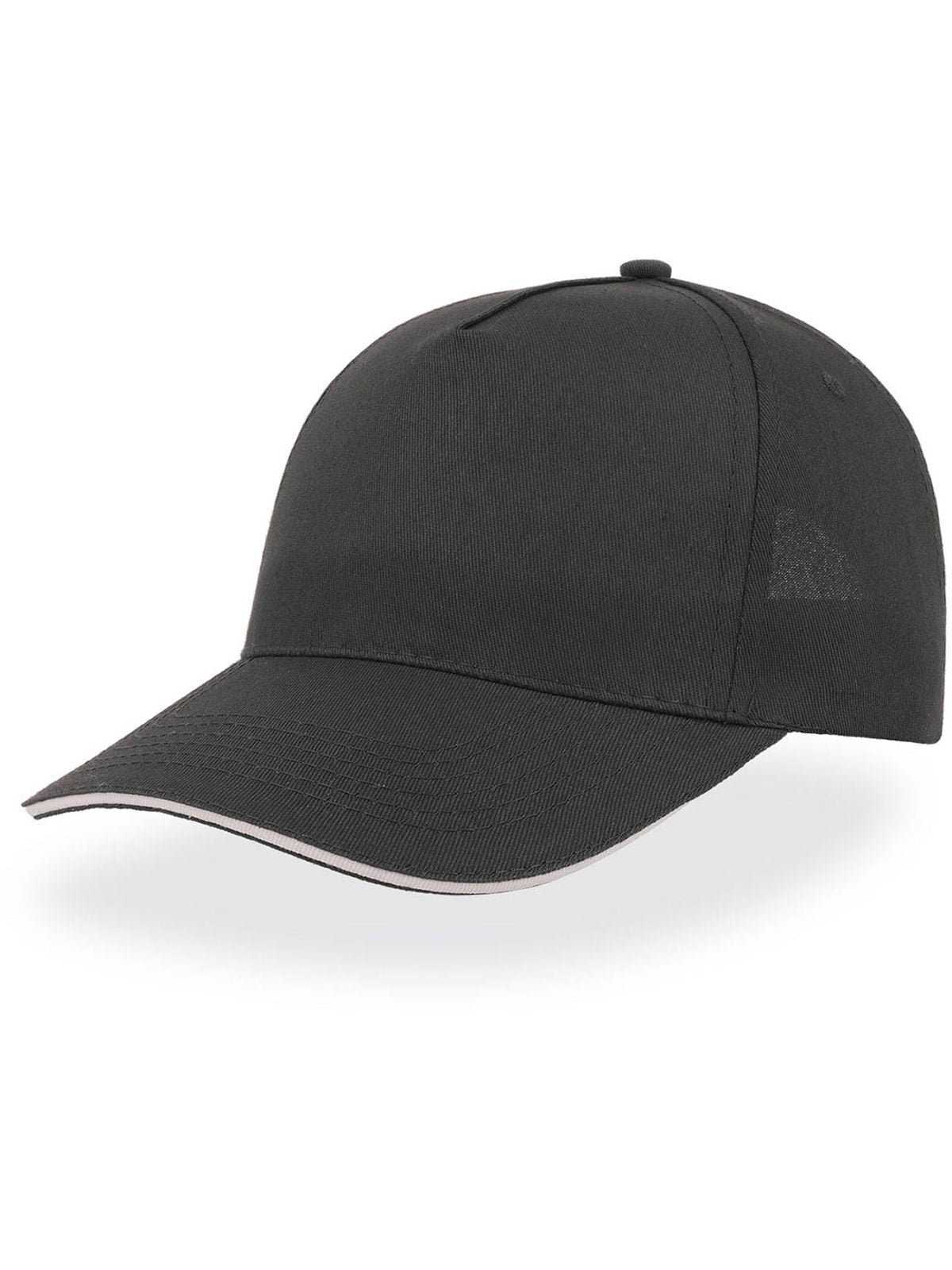 Baseball Caps Start Five Sandwich Marineblau-Weiß bestickbar und bedruckbar – LA1970
