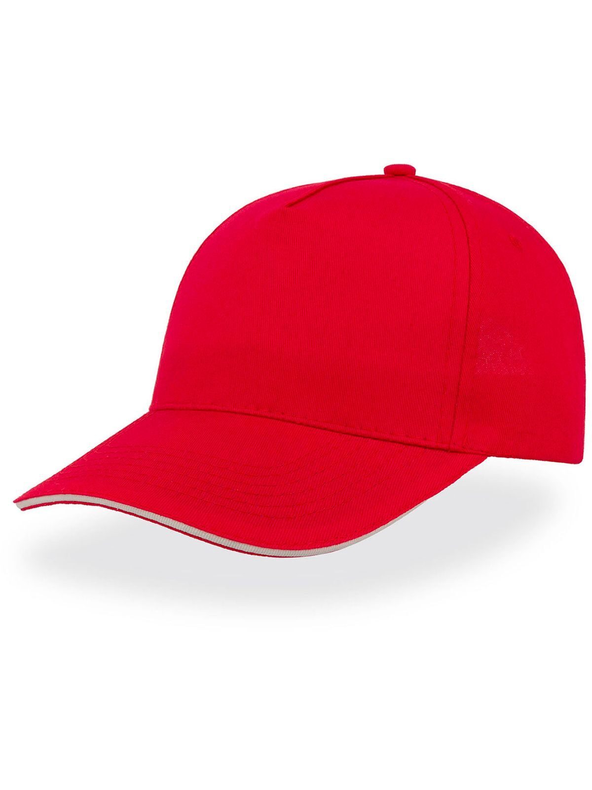 Baseball Caps Start Five Sandwich Rot bestickbar und bedruckbar – LA1970