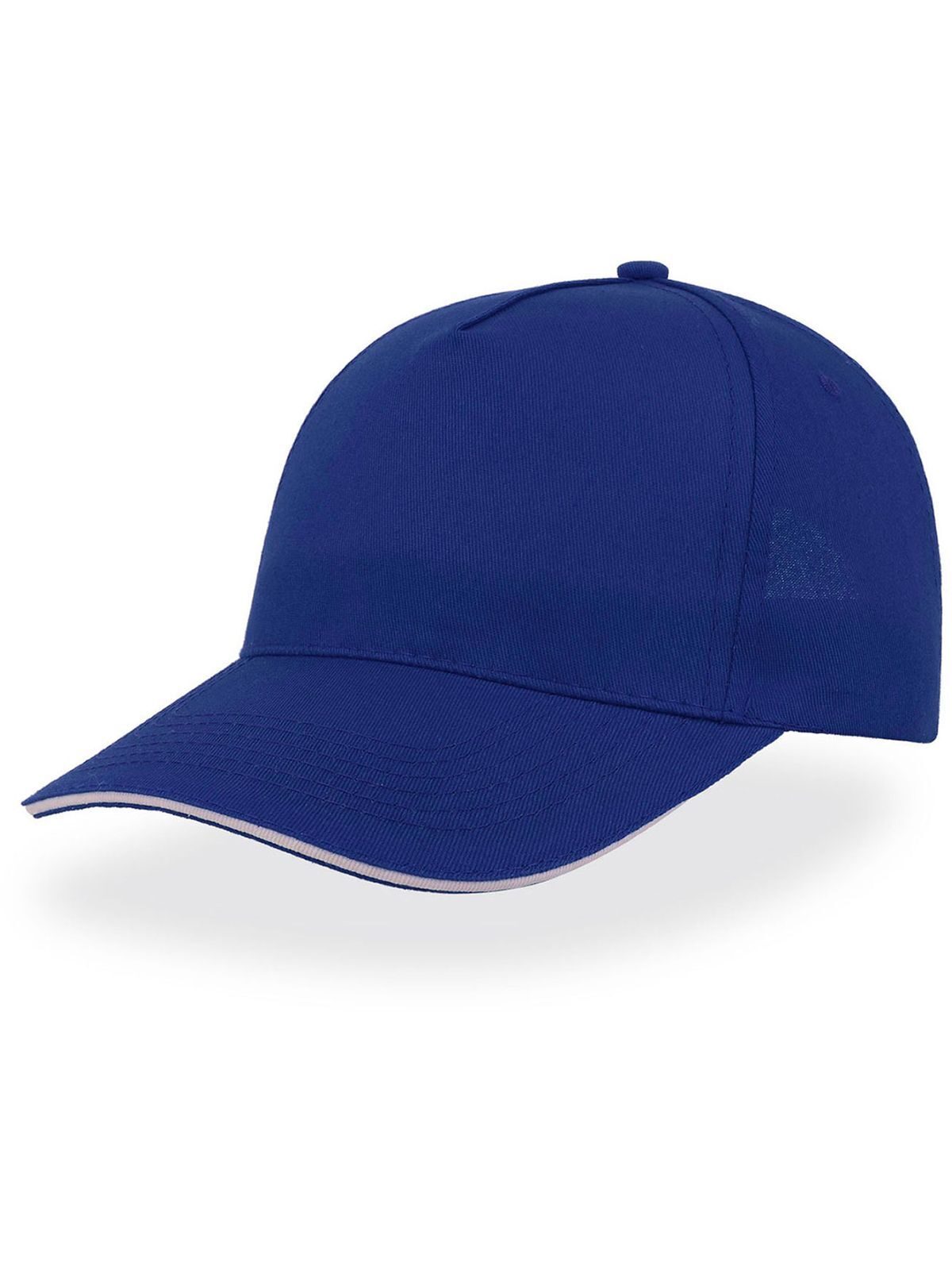 Baseball Caps Start Five Sandwich Royalblaublau bestickbar und bedruckbar – LA1970