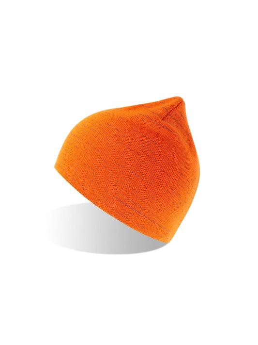 Beanies Shine orange fluo bestickbar und bedruckbar – LA1970