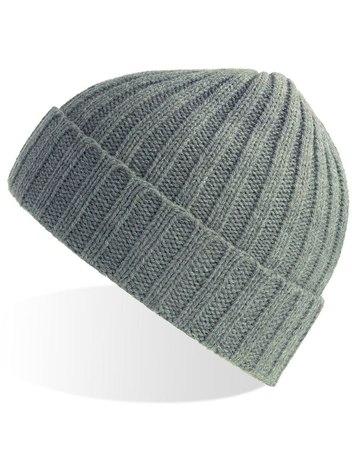 Beanie Shore – individuell veredelbar | LA1970 in light-grey melange