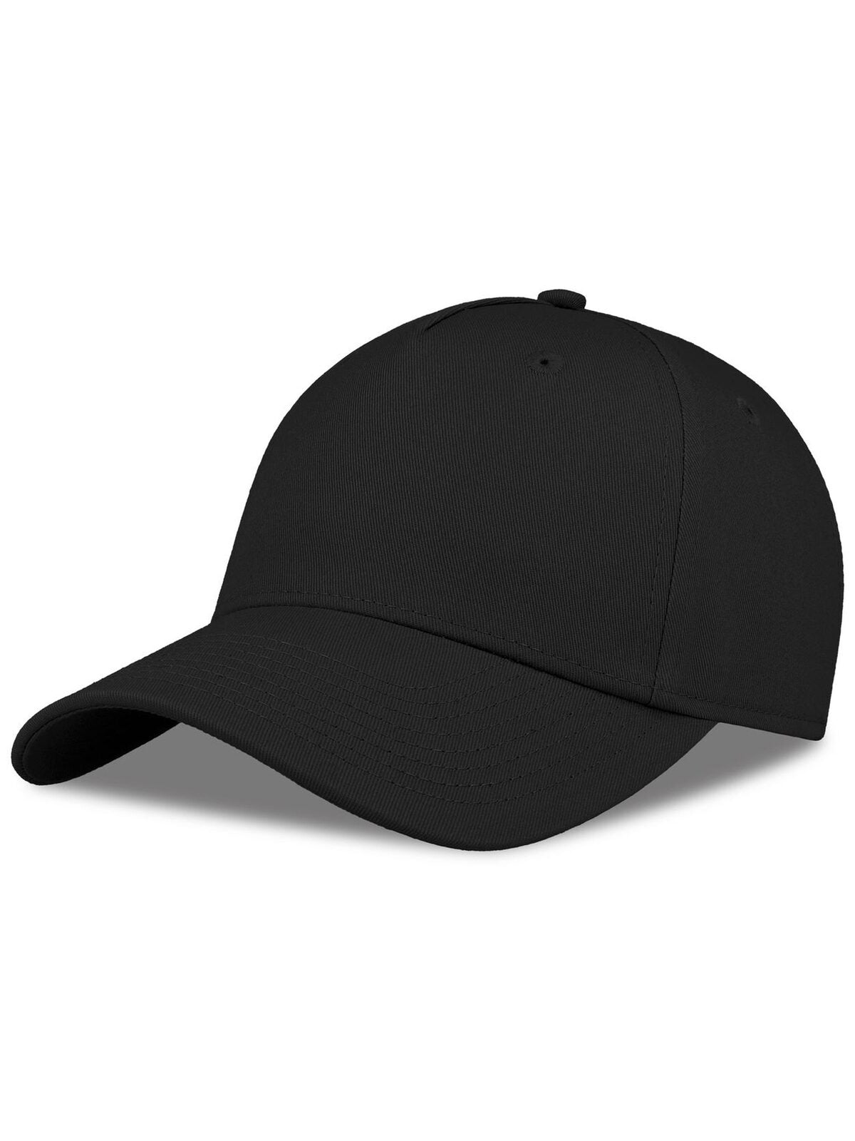 Baseball Caps Shot-S Schwarz bestickbar und bedruckbar – LA1970