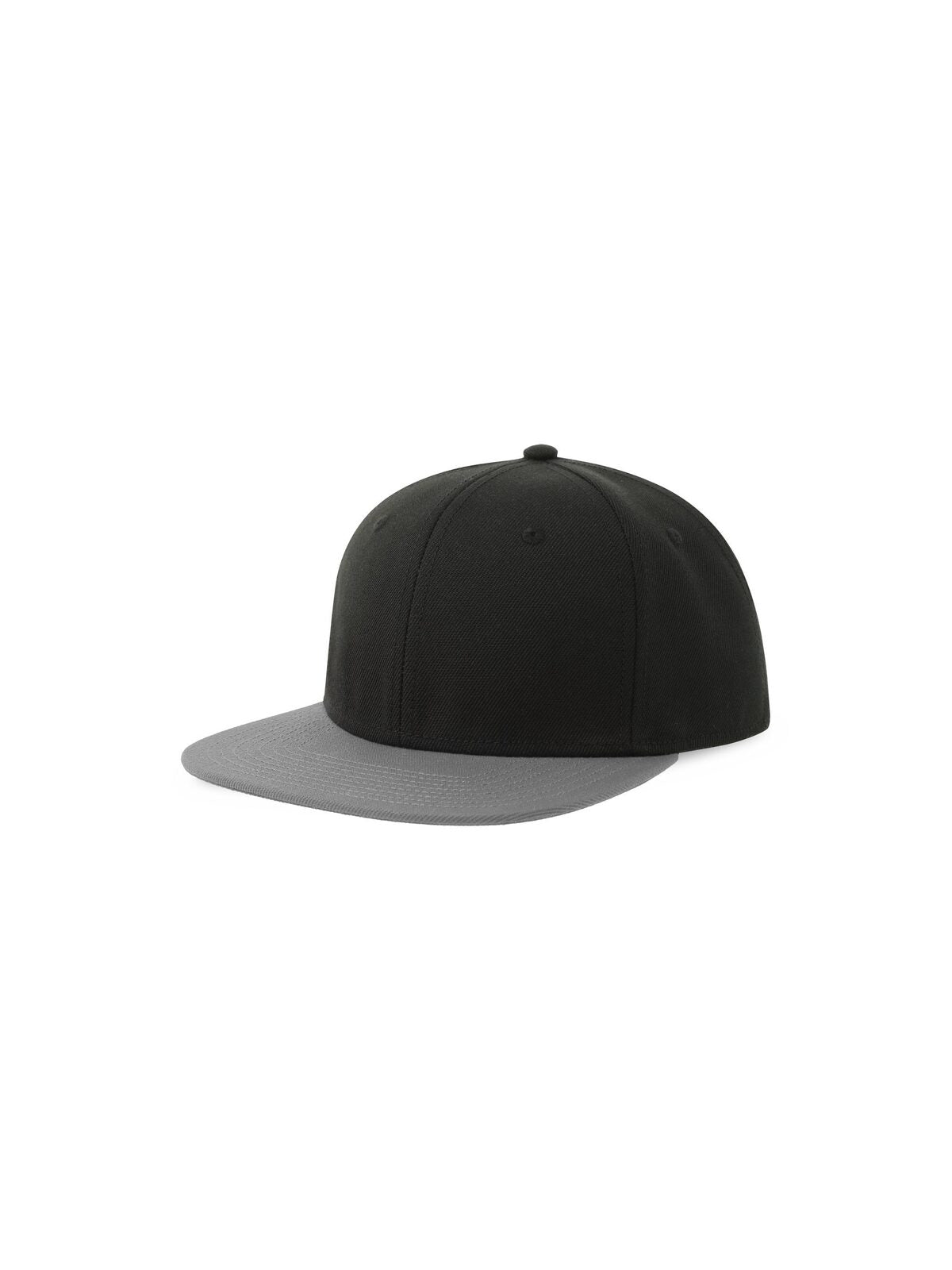 Baseball Caps Snap Back-S Schwarz-Grau bestickbar und bedruckbar – LA1970