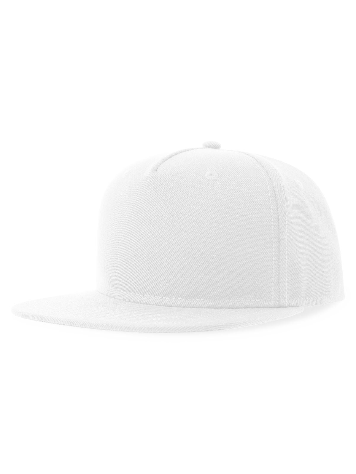 Baseball Caps Snap Five-S Weiß bestickbar und bedruckbar – LA1970