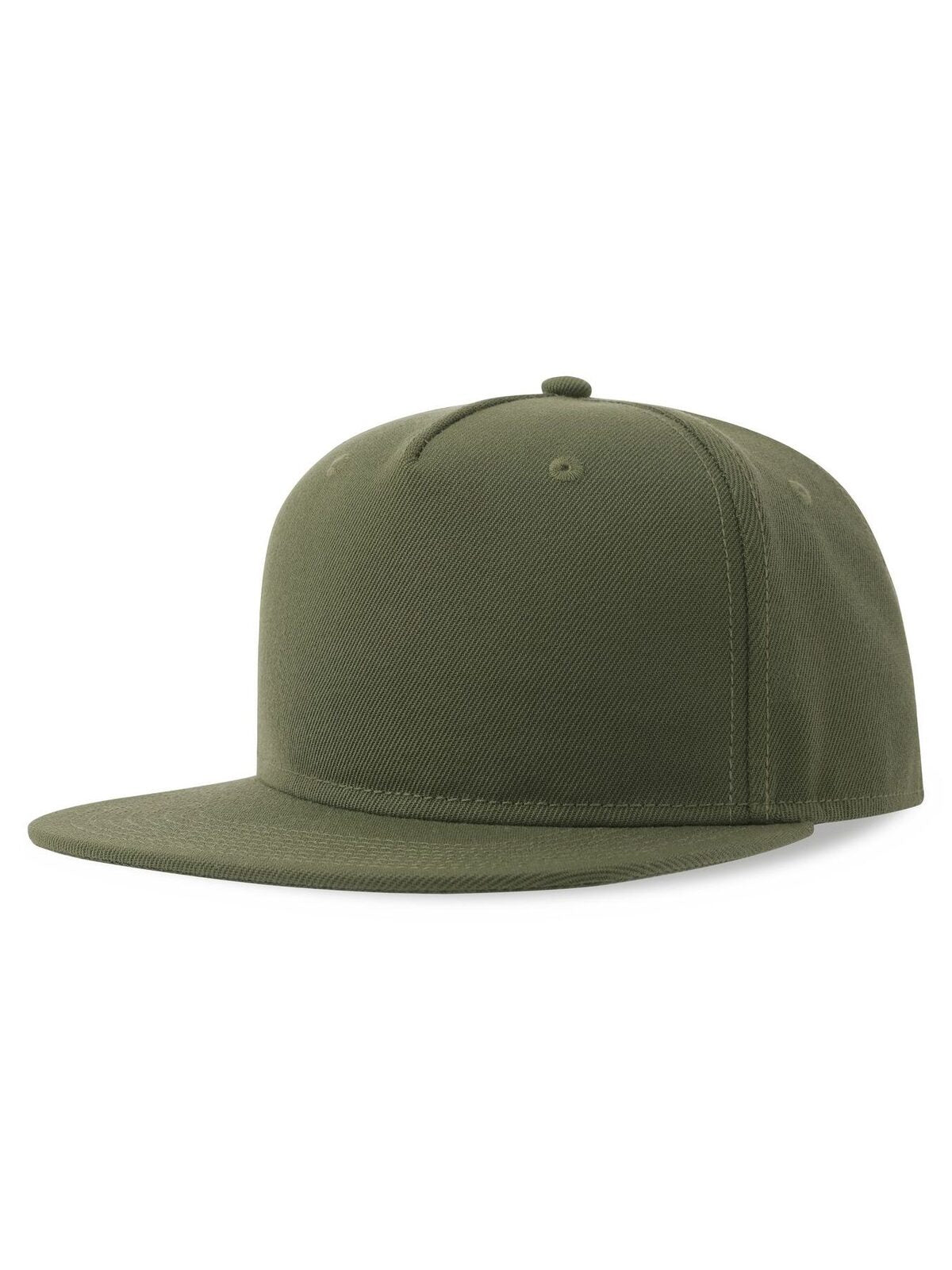 Baseball Caps Snap Five-S Oliv bestickbar und bedruckbar – LA1970