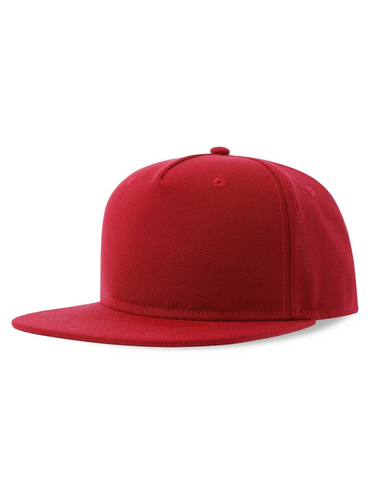 Baseball Caps Snap Five-S Rot bestickbar und bedruckbar – LA1970