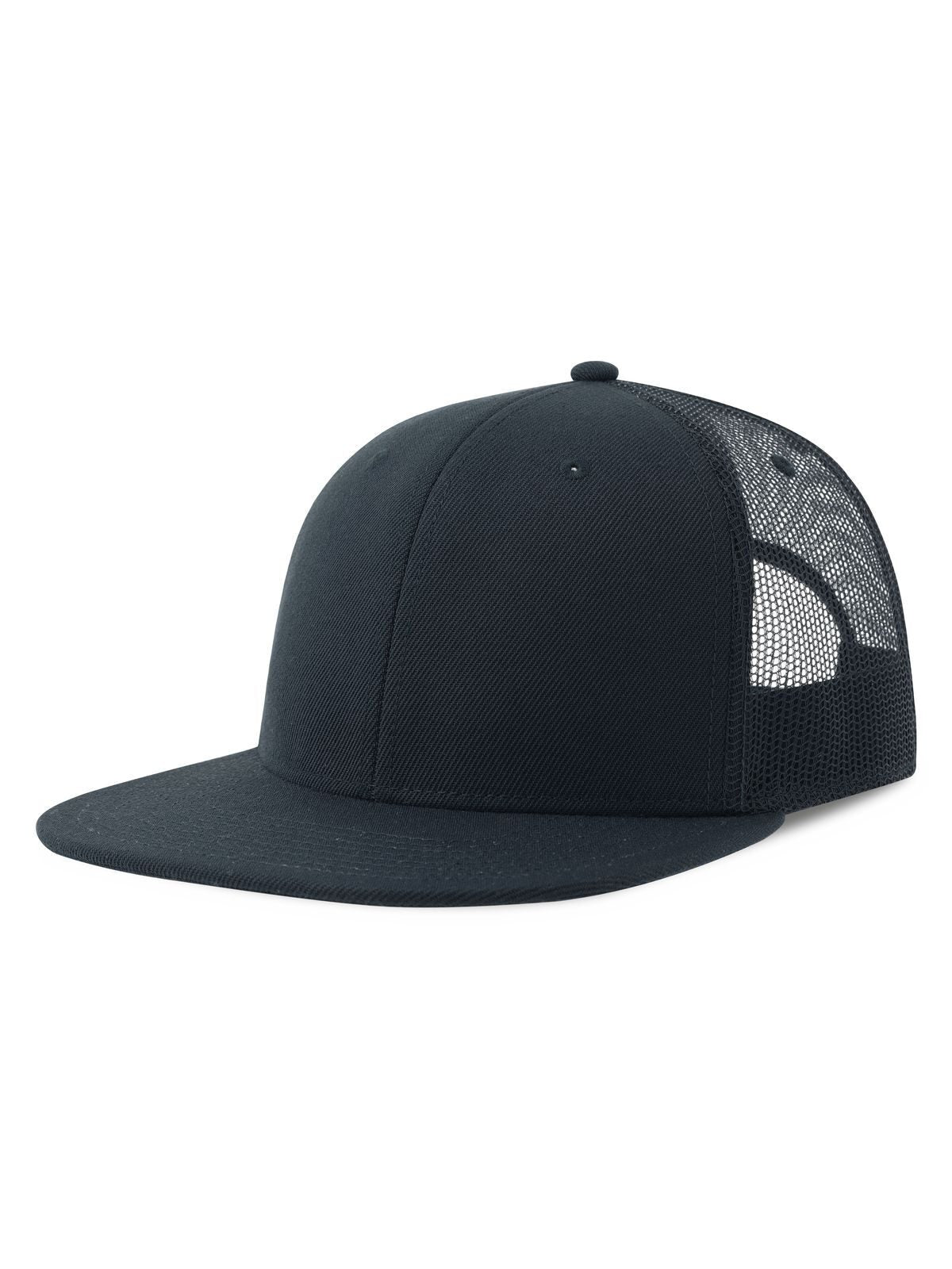 Trucker Caps Snap Mesh-S Marineblau-Marineblau bestickbar und bedruckbar – LA1970