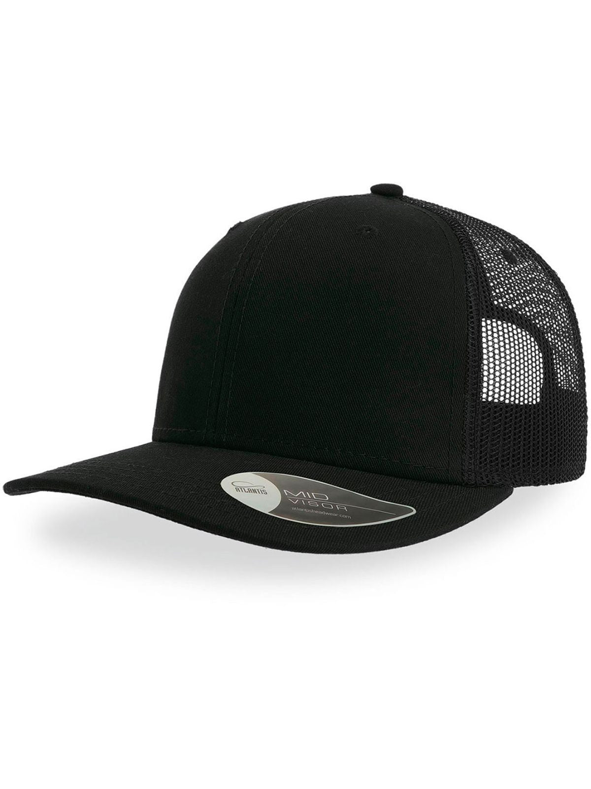 Trucker Caps Sonic Schwarz bestickbar und bedruckbar – LA1970