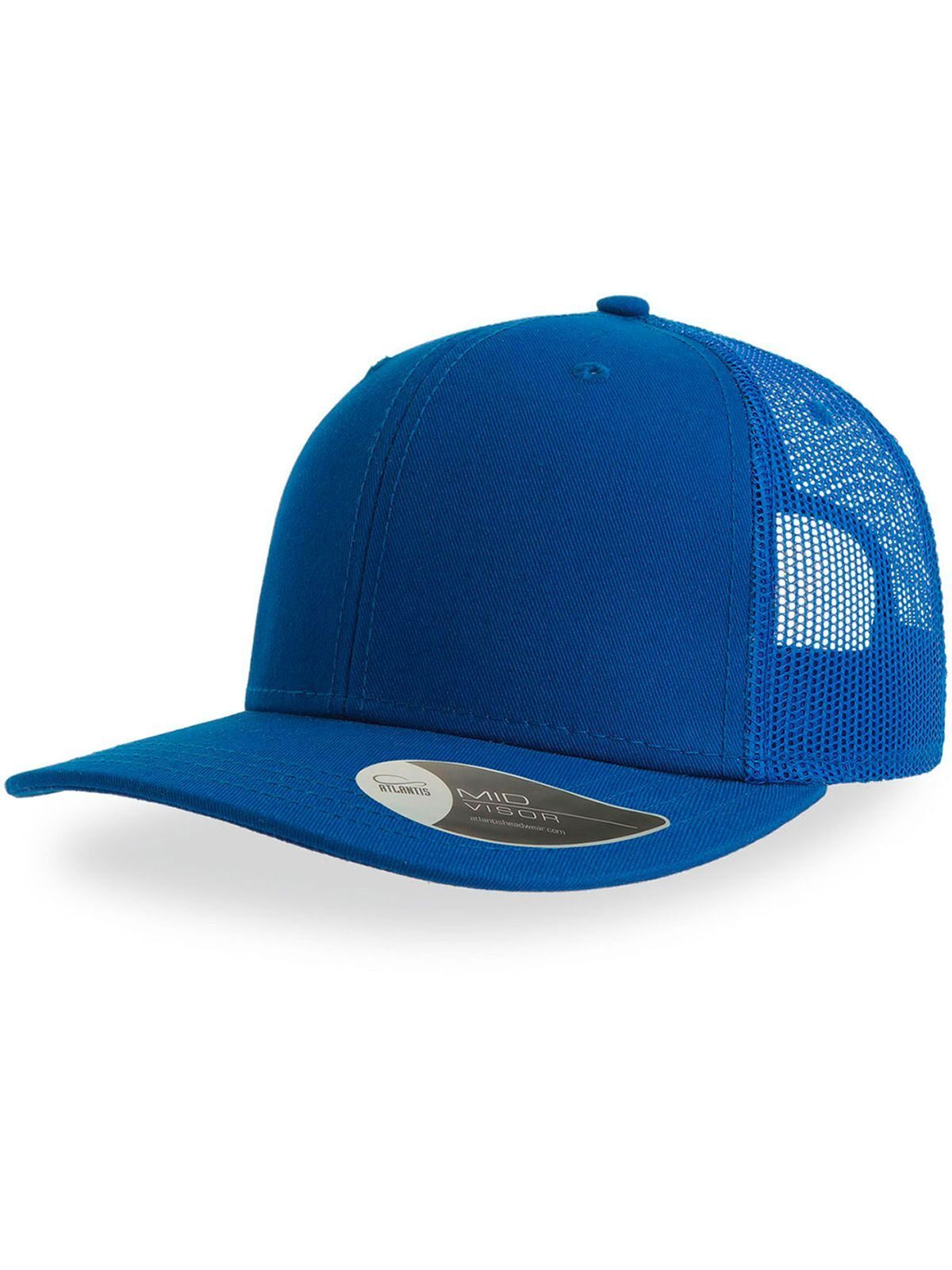 Trucker Caps Sonic Royalblaublau bestickbar und bedruckbar – LA1970